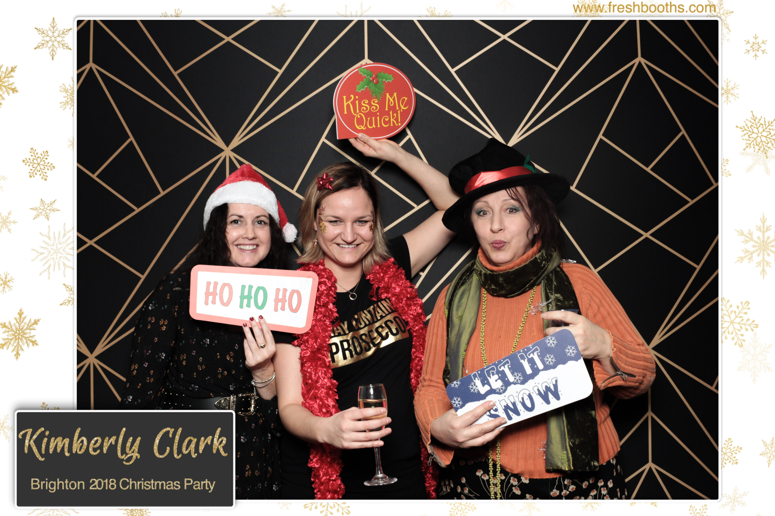 Kimberly Clark Brighton Christmas Party | View more photos from the event at gallery.freshbooths.com/u/FreshBooths/Kimberly-Clark-Brighton-Christmas-Party