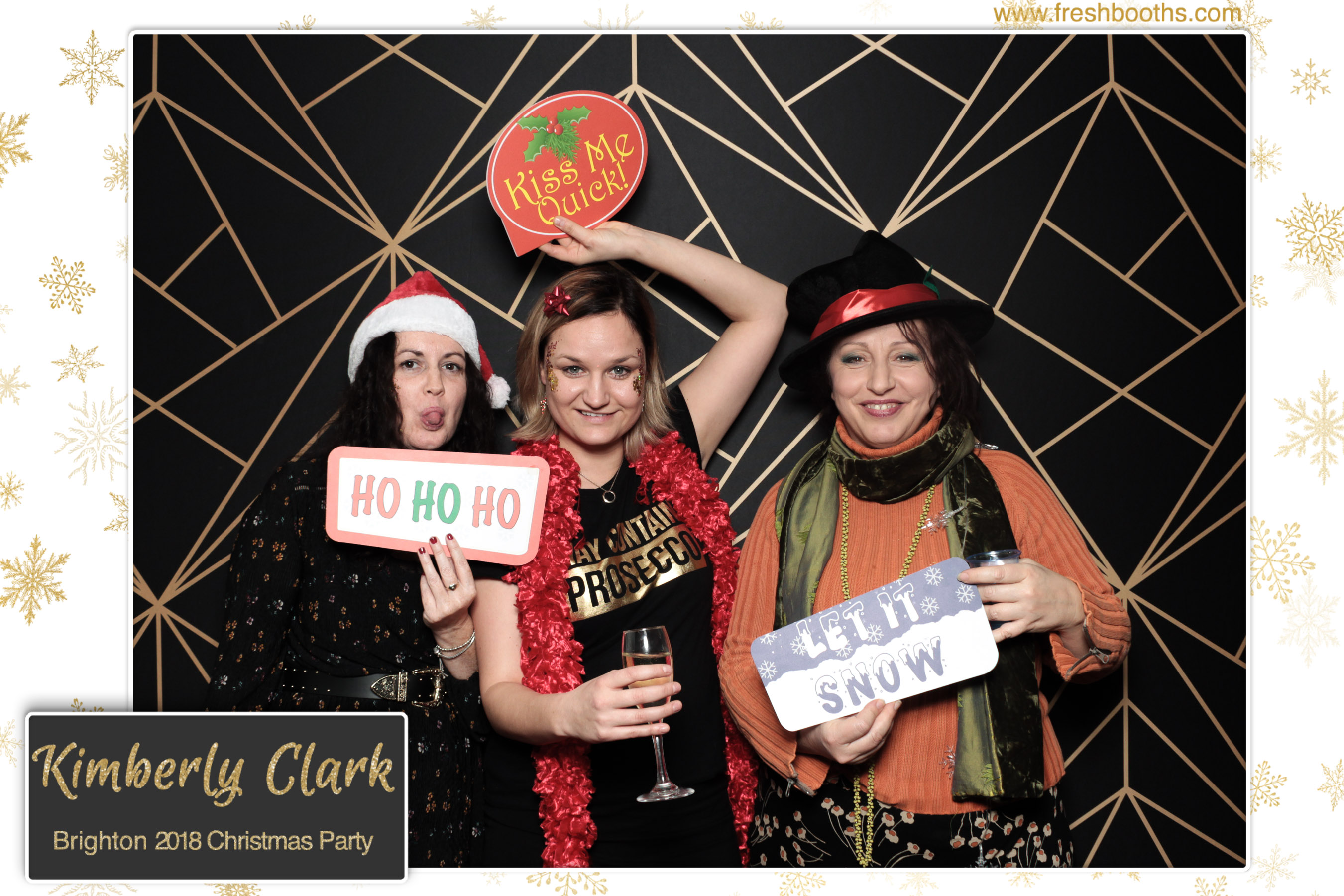Kimberly Clark Brighton Christmas Party | View more photos from the event at gallery.freshbooths.com/u/FreshBooths/Kimberly-Clark-Brighton-Christmas-Party