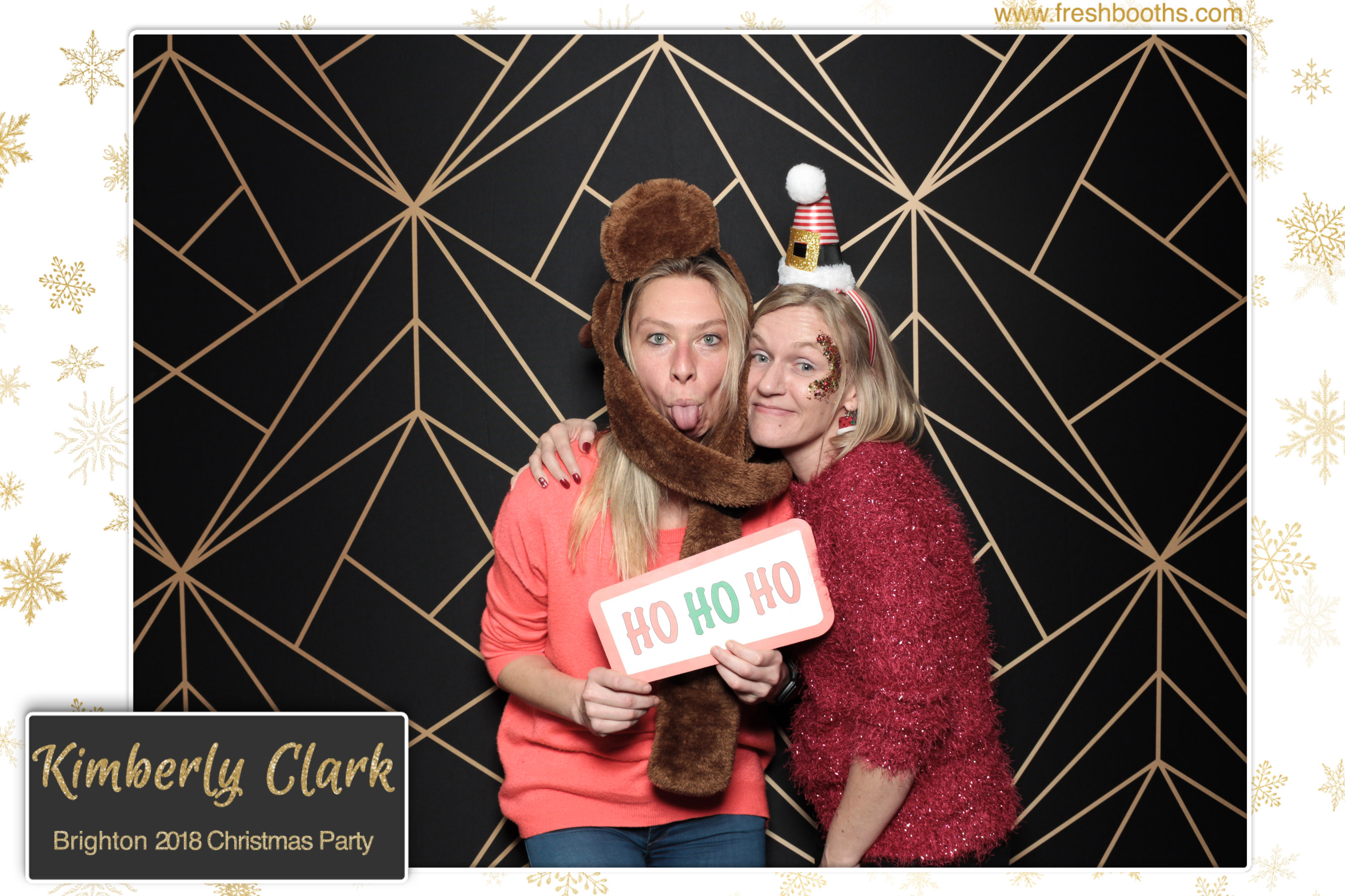 Kimberly Clark Brighton Christmas Party | View more photos from the event at gallery.freshbooths.com/u/FreshBooths/Kimberly-Clark-Brighton-Christmas-Party