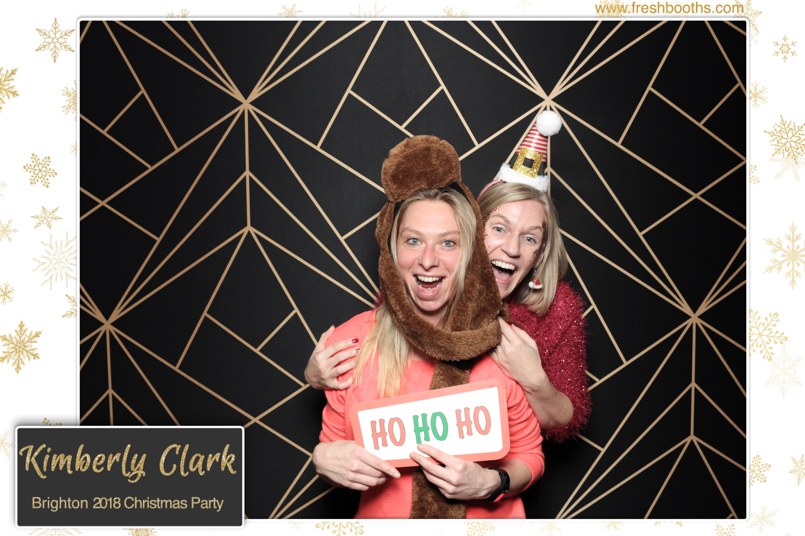 Kimberly Clark Brighton Christmas Party | View more photos from the event at gallery.freshbooths.com/u/FreshBooths/Kimberly-Clark-Brighton-Christmas-Party