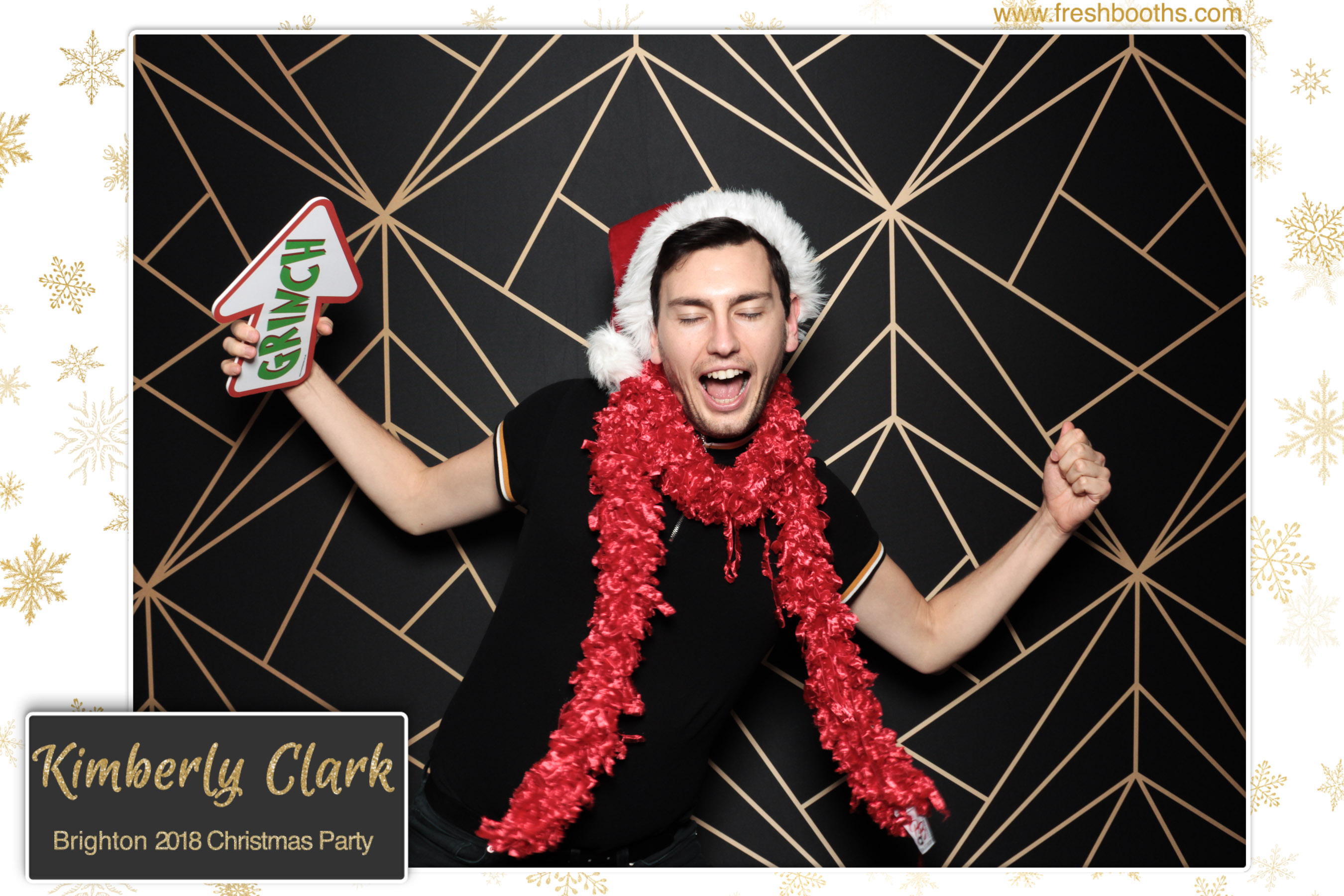 Kimberly Clark Brighton Christmas Party | View more photos from the event at gallery.freshbooths.com/u/FreshBooths/Kimberly-Clark-Brighton-Christmas-Party