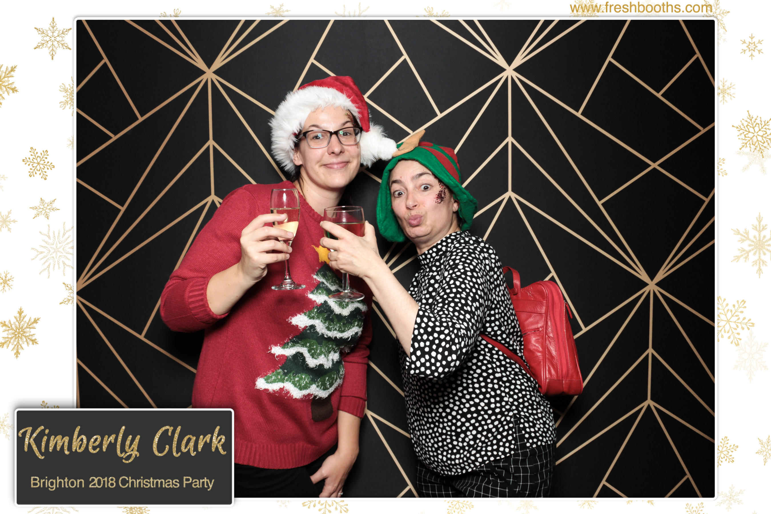 Kimberly Clark Brighton Christmas Party | View more photos from the event at gallery.freshbooths.com/u/FreshBooths/Kimberly-Clark-Brighton-Christmas-Party
