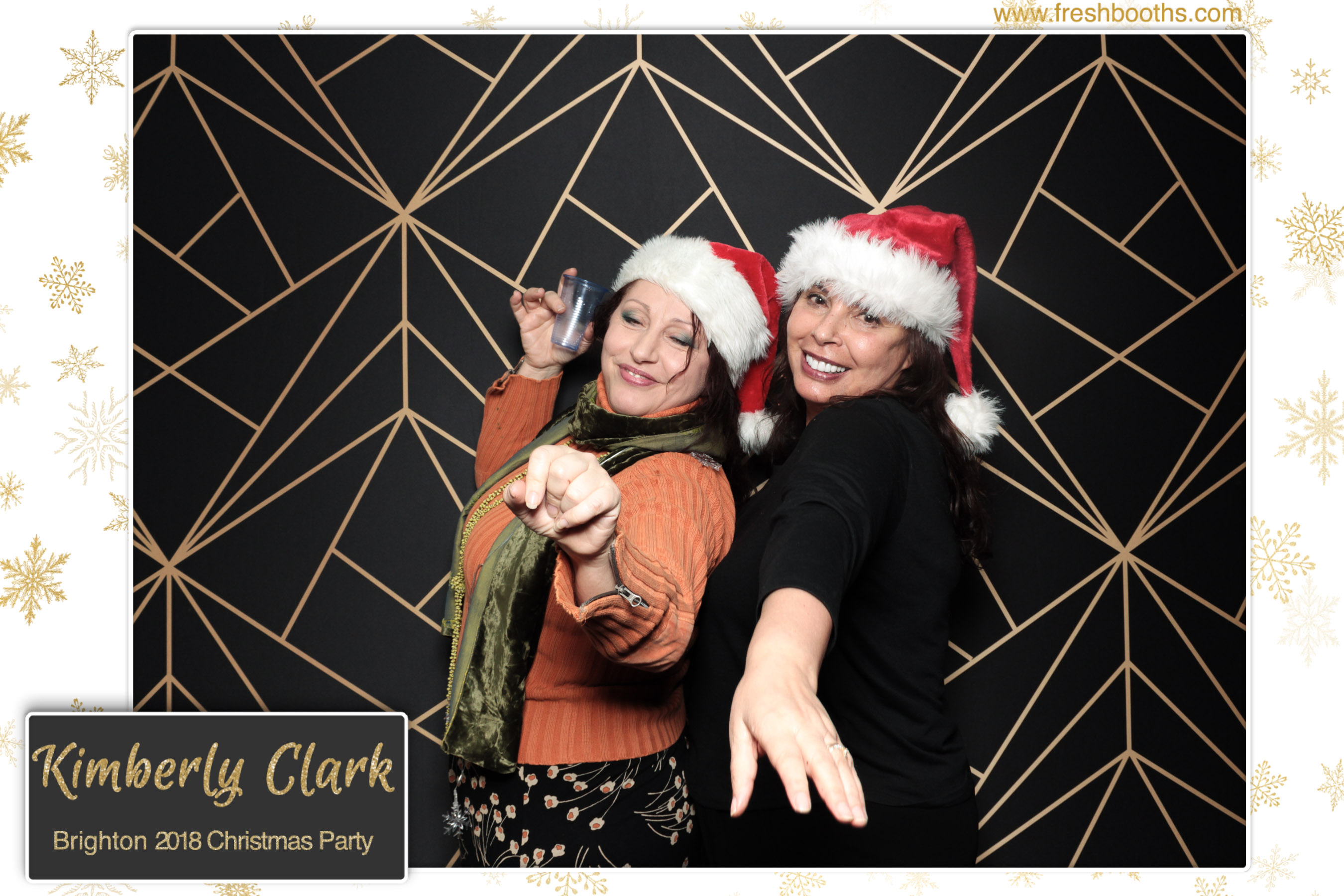 Kimberly Clark Brighton Christmas Party | View more photos from the event at gallery.freshbooths.com/u/FreshBooths/Kimberly-Clark-Brighton-Christmas-Party