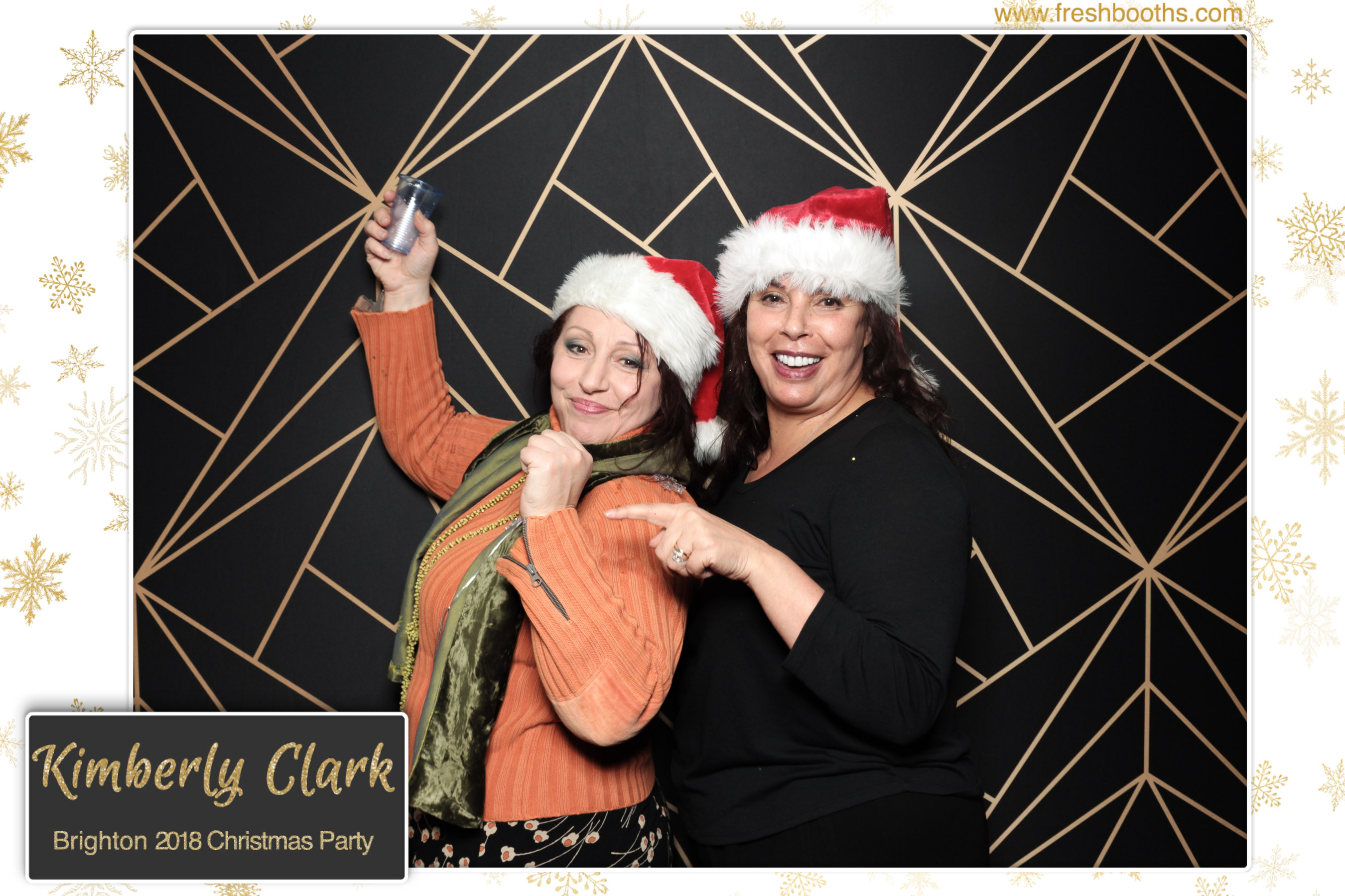 Kimberly Clark Brighton Christmas Party | View more photos from the event at gallery.freshbooths.com/u/FreshBooths/Kimberly-Clark-Brighton-Christmas-Party