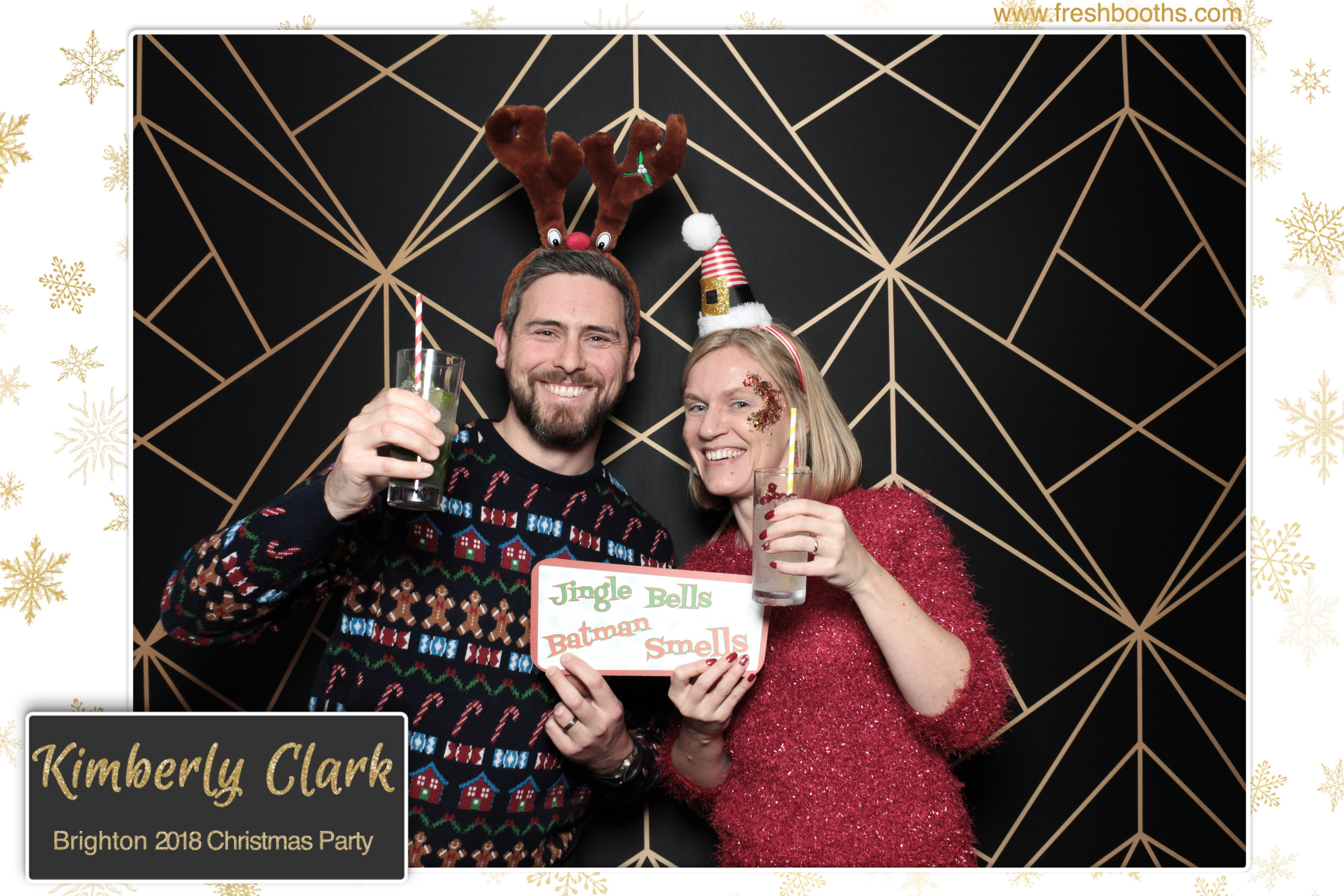 Kimberly Clark Brighton Christmas Party | View more photos from the event at gallery.freshbooths.com/u/FreshBooths/Kimberly-Clark-Brighton-Christmas-Party