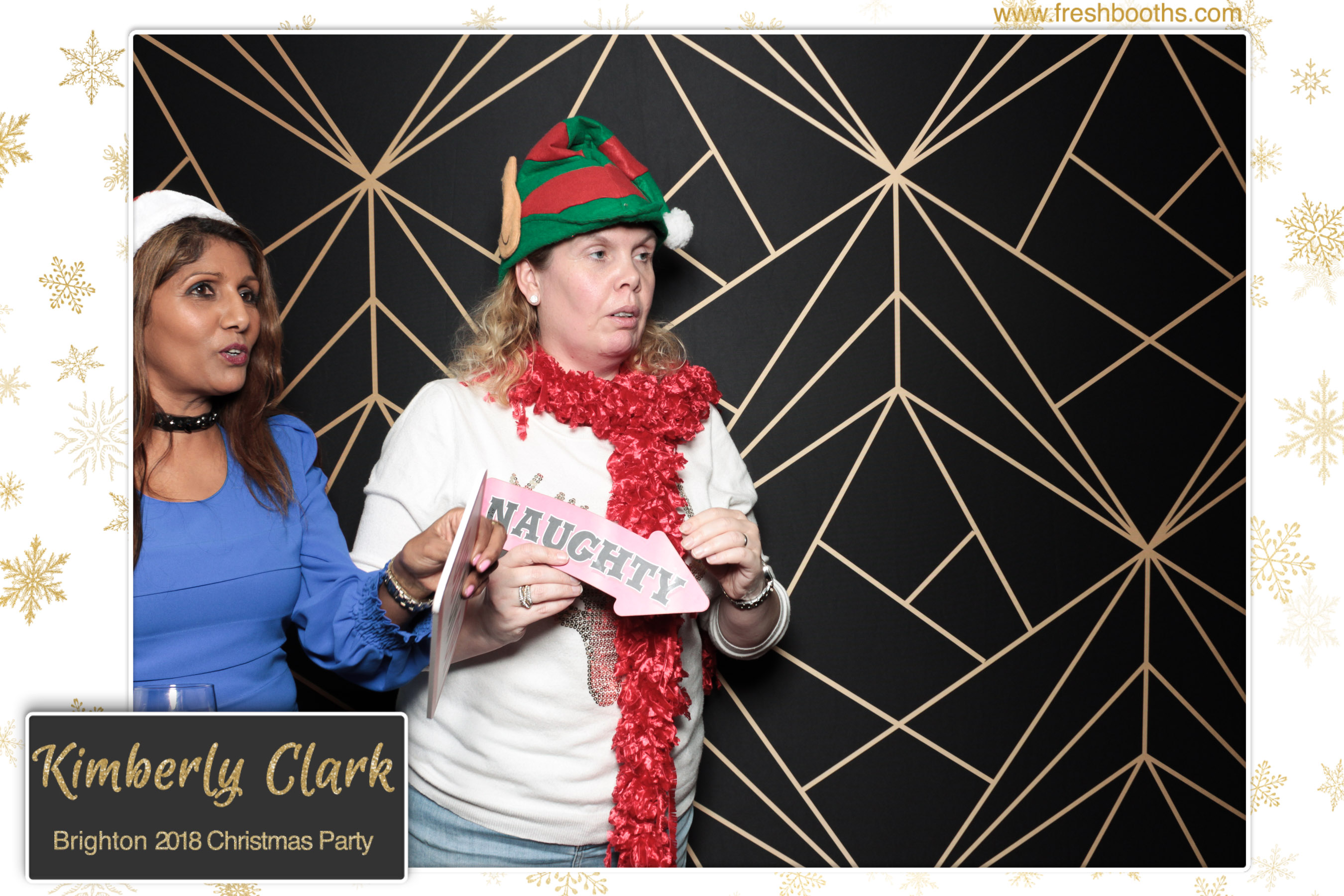 Kimberly Clark Brighton Christmas Party | View more photos from the event at gallery.freshbooths.com/u/FreshBooths/Kimberly-Clark-Brighton-Christmas-Party