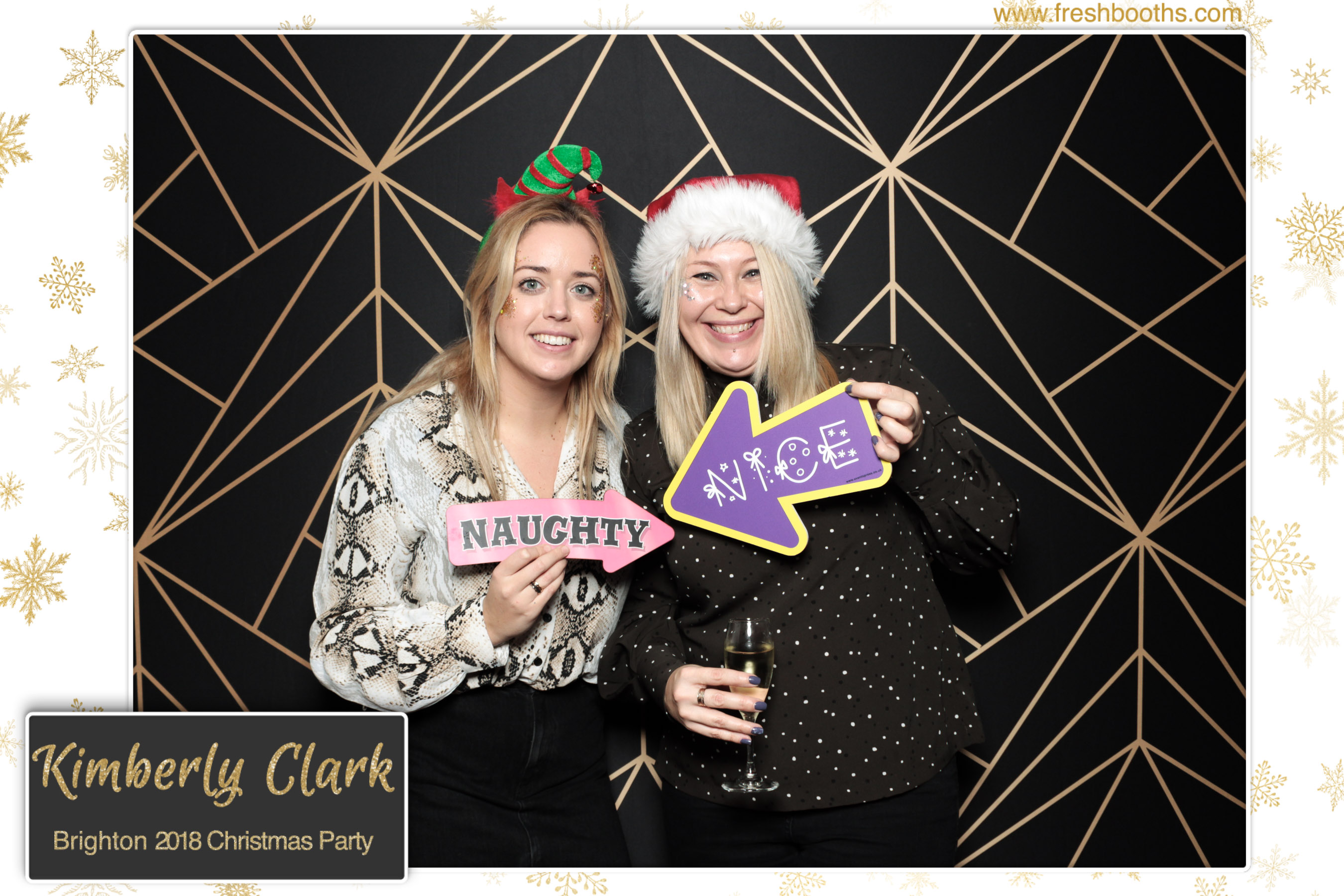 Kimberly Clark Brighton Christmas Party | View more photos from the event at gallery.freshbooths.com/u/FreshBooths/Kimberly-Clark-Brighton-Christmas-Party