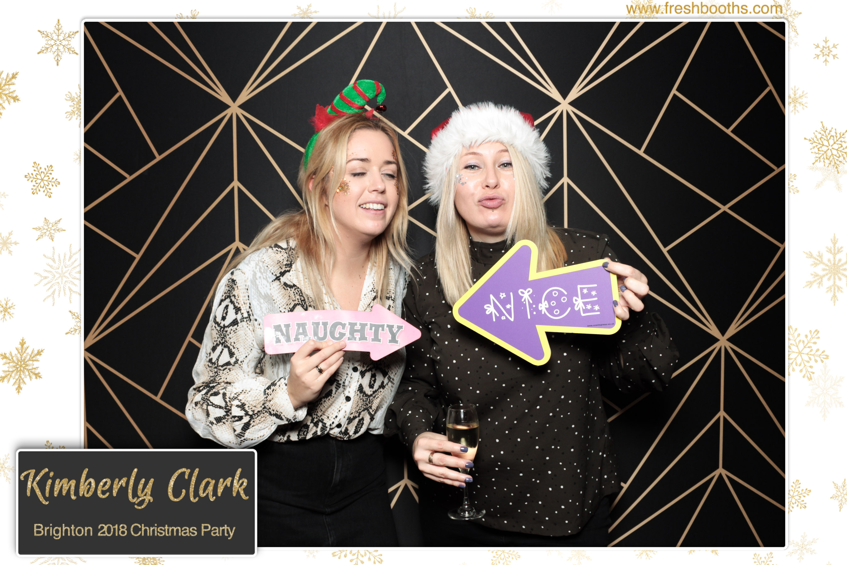 Kimberly Clark Brighton Christmas Party | View more photos from the event at gallery.freshbooths.com/u/FreshBooths/Kimberly-Clark-Brighton-Christmas-Party