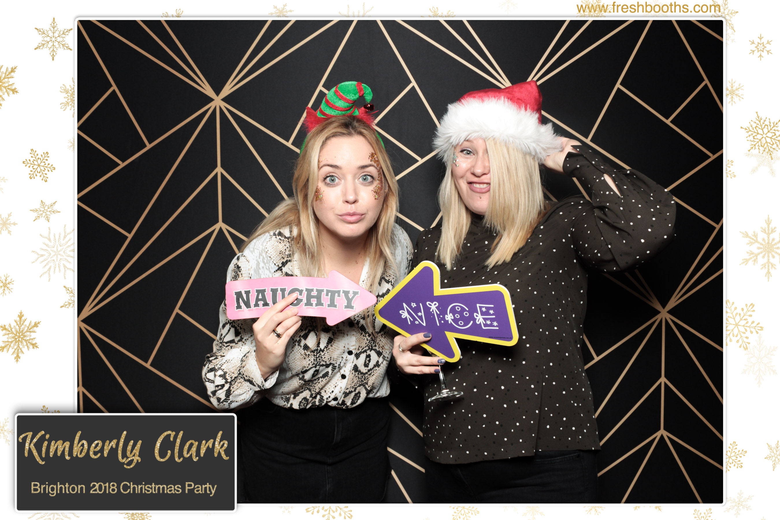 Kimberly Clark Brighton Christmas Party | View more photos from the event at gallery.freshbooths.com/u/FreshBooths/Kimberly-Clark-Brighton-Christmas-Party
