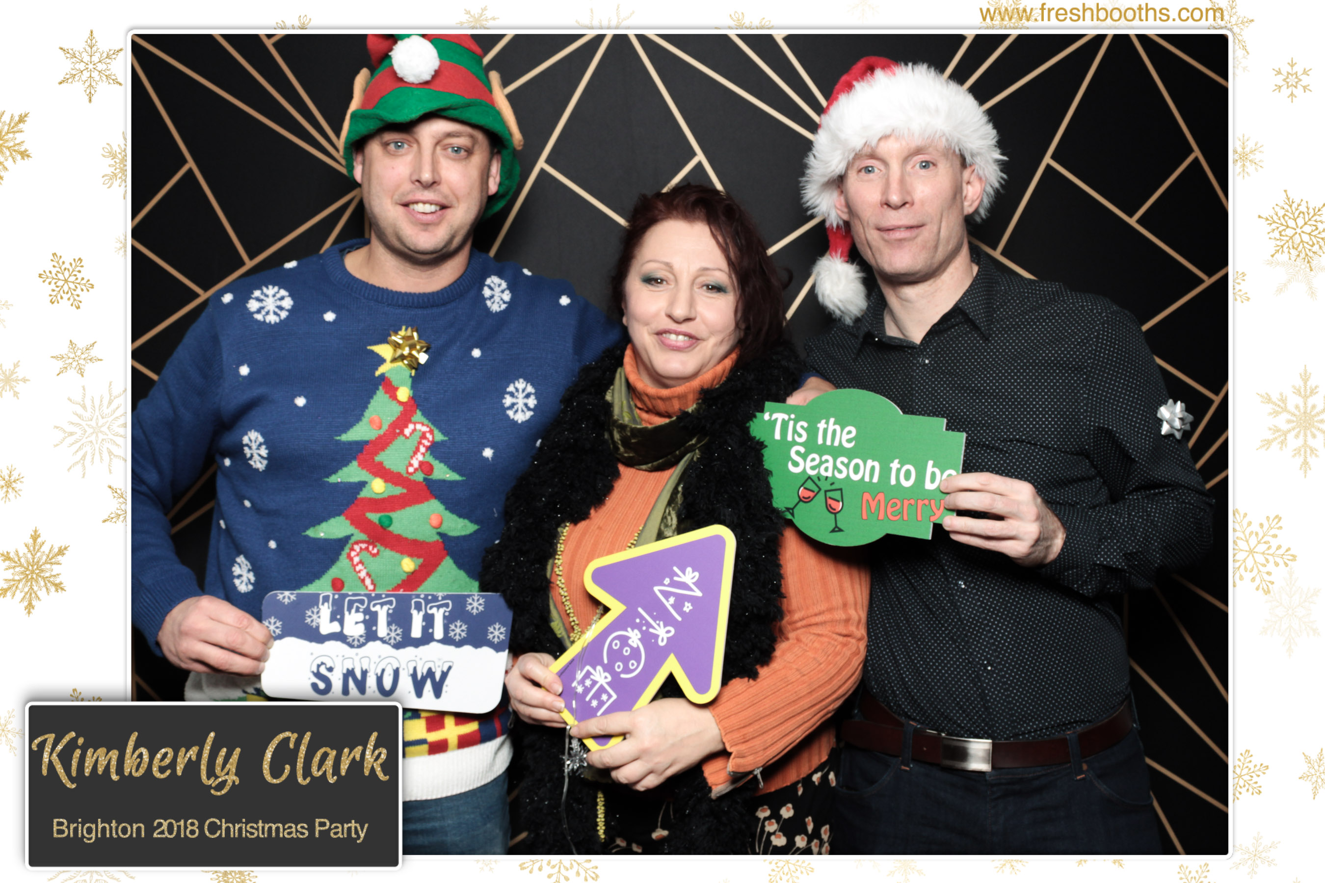 Kimberly Clark Brighton Christmas Party | View more photos from the event at gallery.freshbooths.com/u/FreshBooths/Kimberly-Clark-Brighton-Christmas-Party