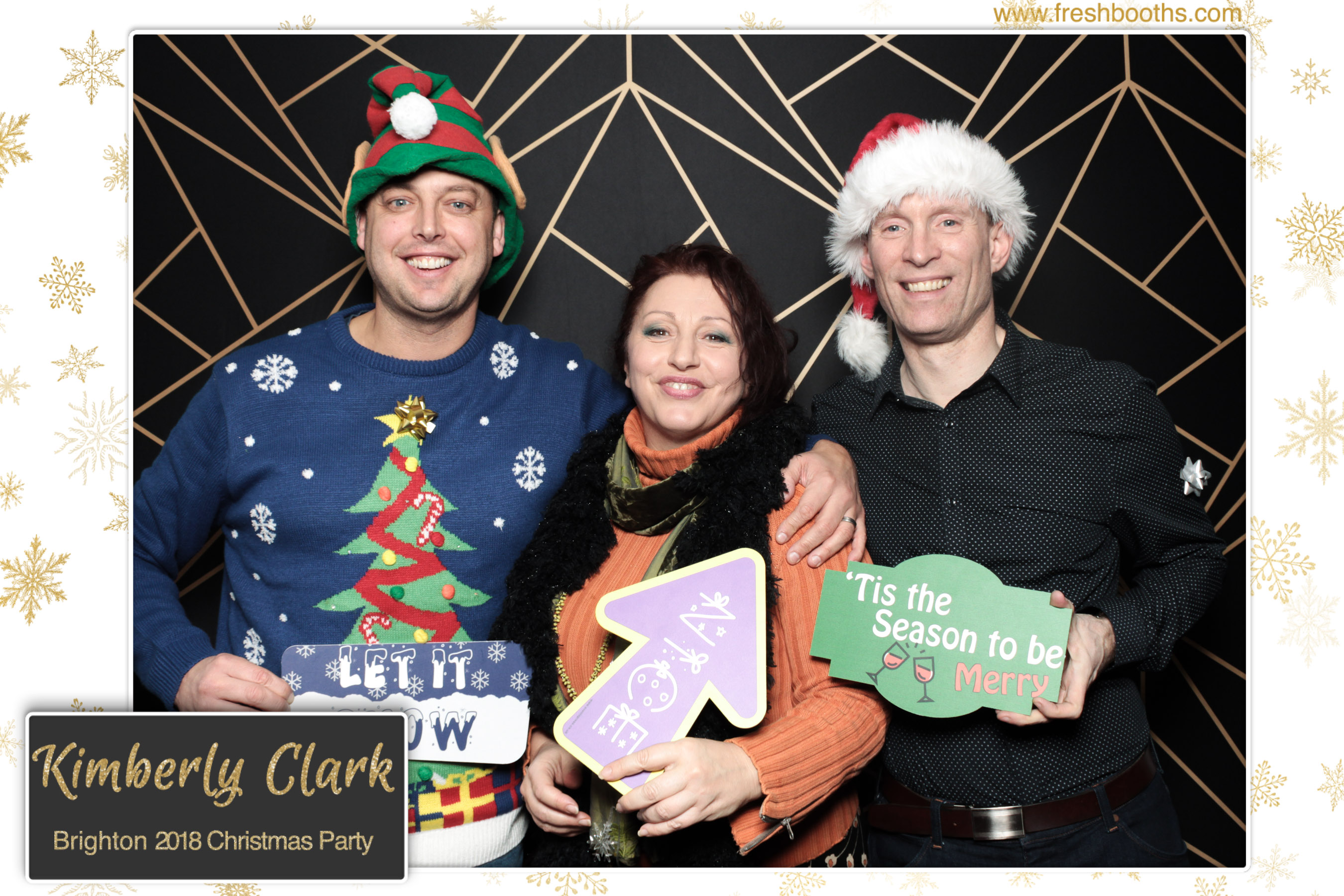 Kimberly Clark Brighton Christmas Party | View more photos from the event at gallery.freshbooths.com/u/FreshBooths/Kimberly-Clark-Brighton-Christmas-Party