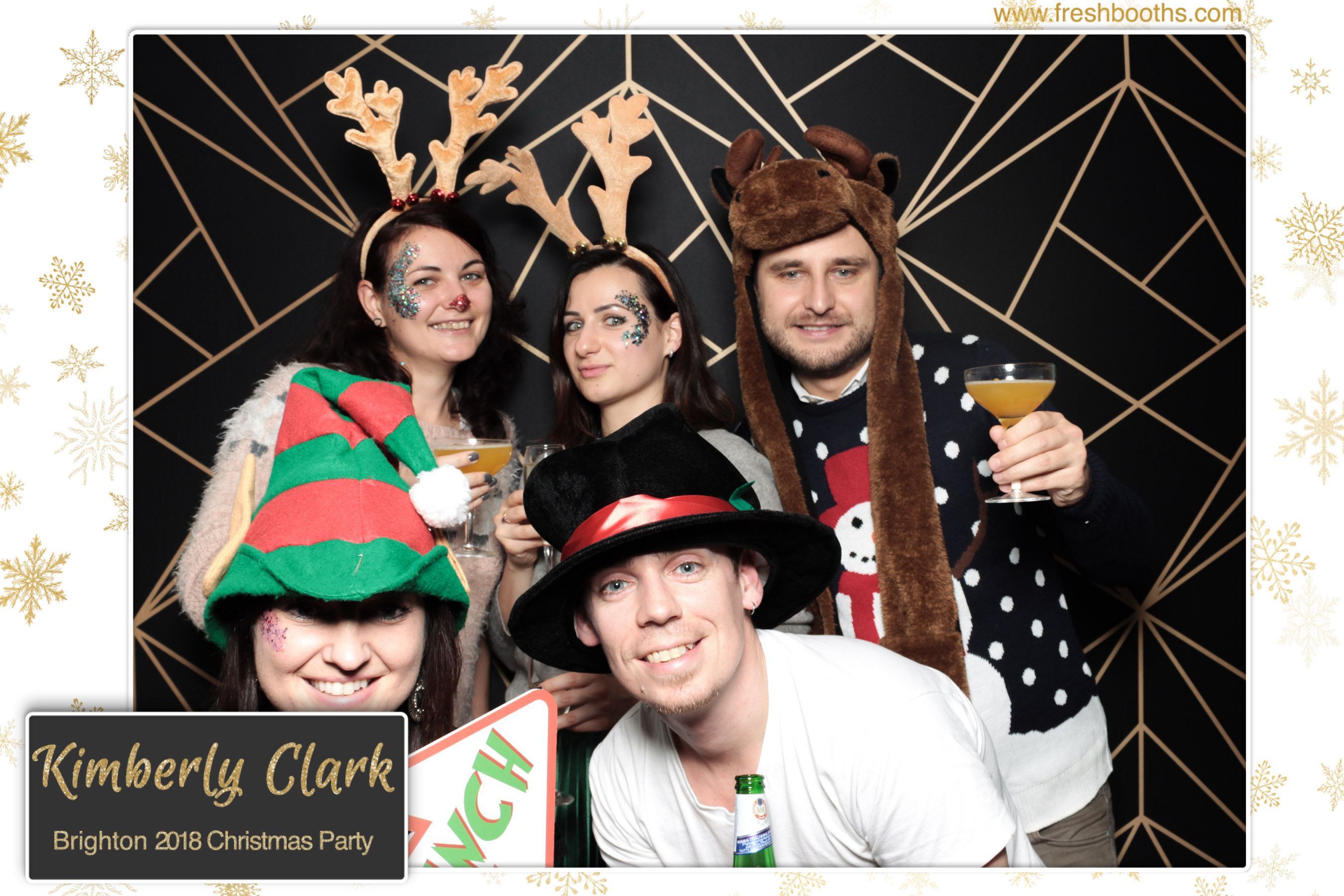 Kimberly Clark Brighton Christmas Party | View more photos from the event at gallery.freshbooths.com/u/FreshBooths/Kimberly-Clark-Brighton-Christmas-Party