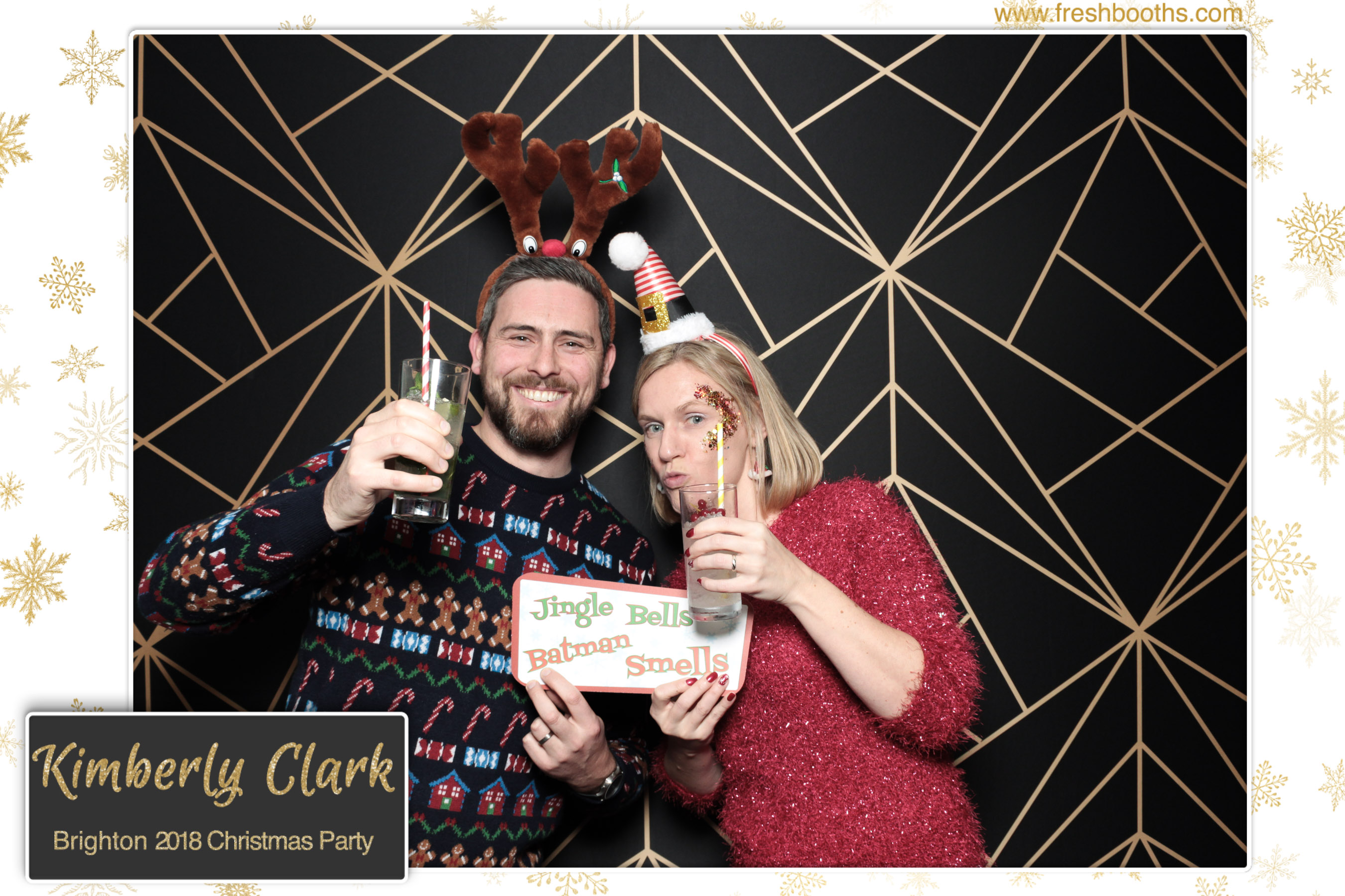 Kimberly Clark Brighton Christmas Party | View more photos from the event at gallery.freshbooths.com/u/FreshBooths/Kimberly-Clark-Brighton-Christmas-Party