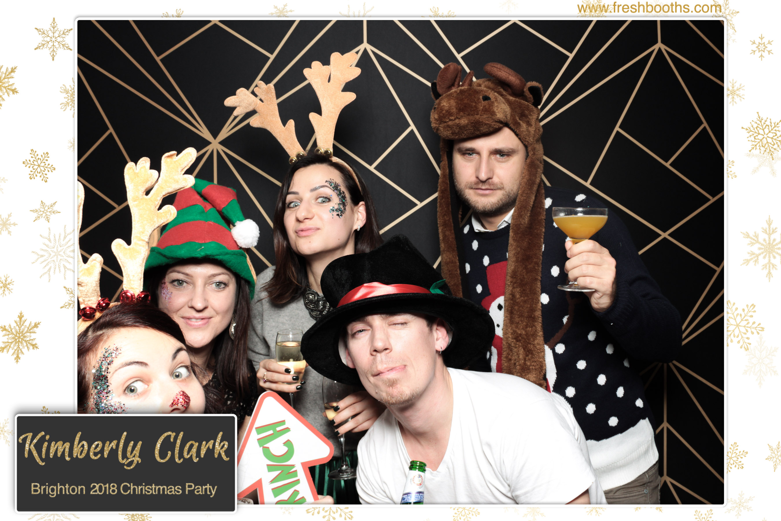 Kimberly Clark Brighton Christmas Party | View more photos from the event at gallery.freshbooths.com/u/FreshBooths/Kimberly-Clark-Brighton-Christmas-Party