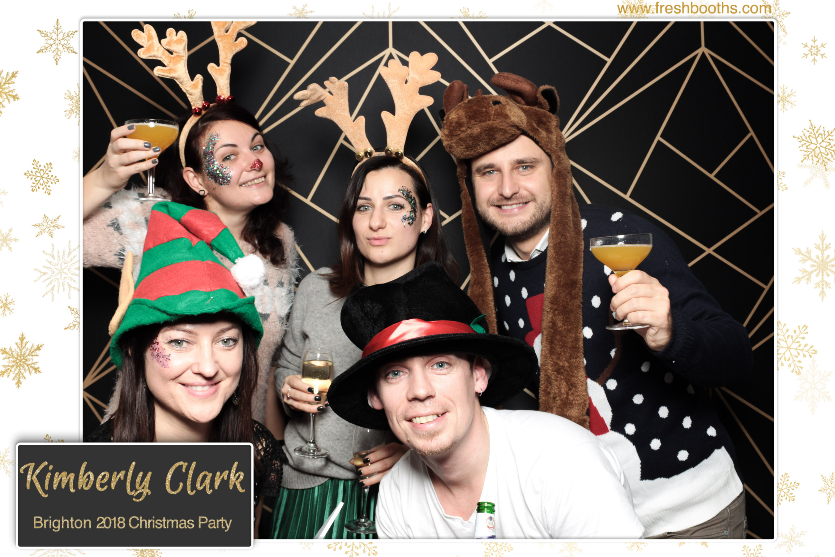 Kimberly Clark Brighton Christmas Party | View more photos from the event at gallery.freshbooths.com/u/FreshBooths/Kimberly-Clark-Brighton-Christmas-Party