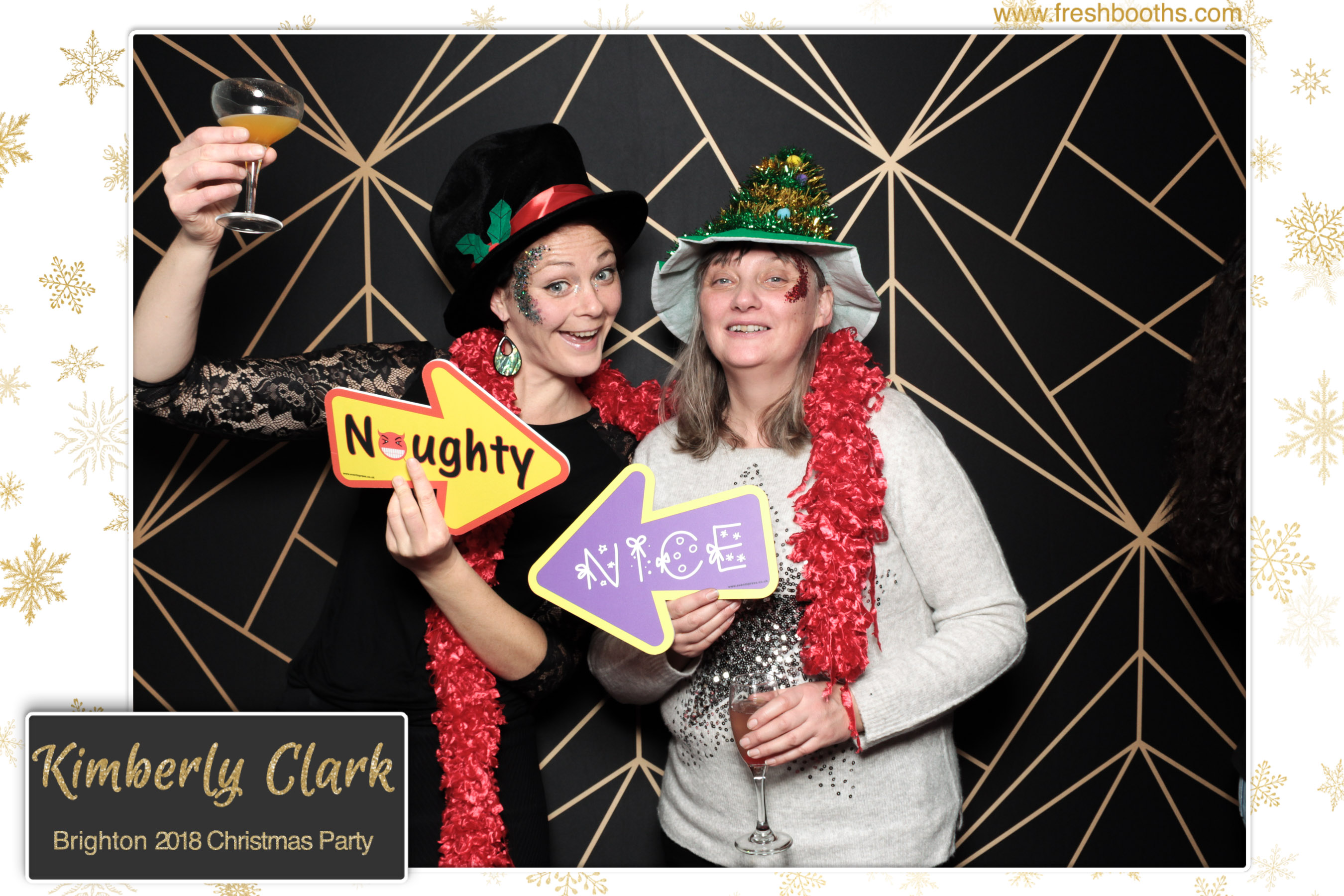 Kimberly Clark Brighton Christmas Party | View more photos from the event at gallery.freshbooths.com/u/FreshBooths/Kimberly-Clark-Brighton-Christmas-Party