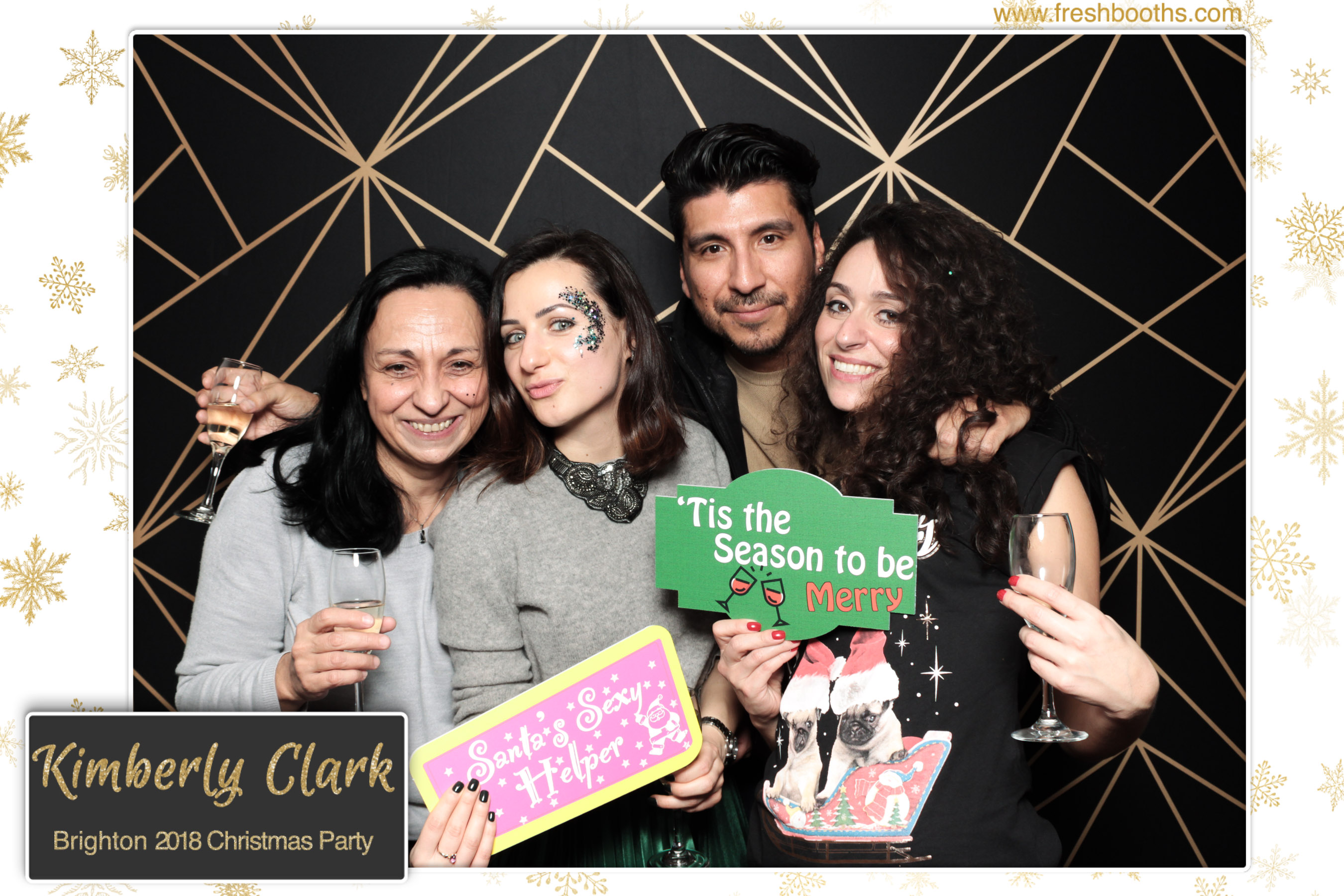 Kimberly Clark Brighton Christmas Party | View more photos from the event at gallery.freshbooths.com/u/FreshBooths/Kimberly-Clark-Brighton-Christmas-Party