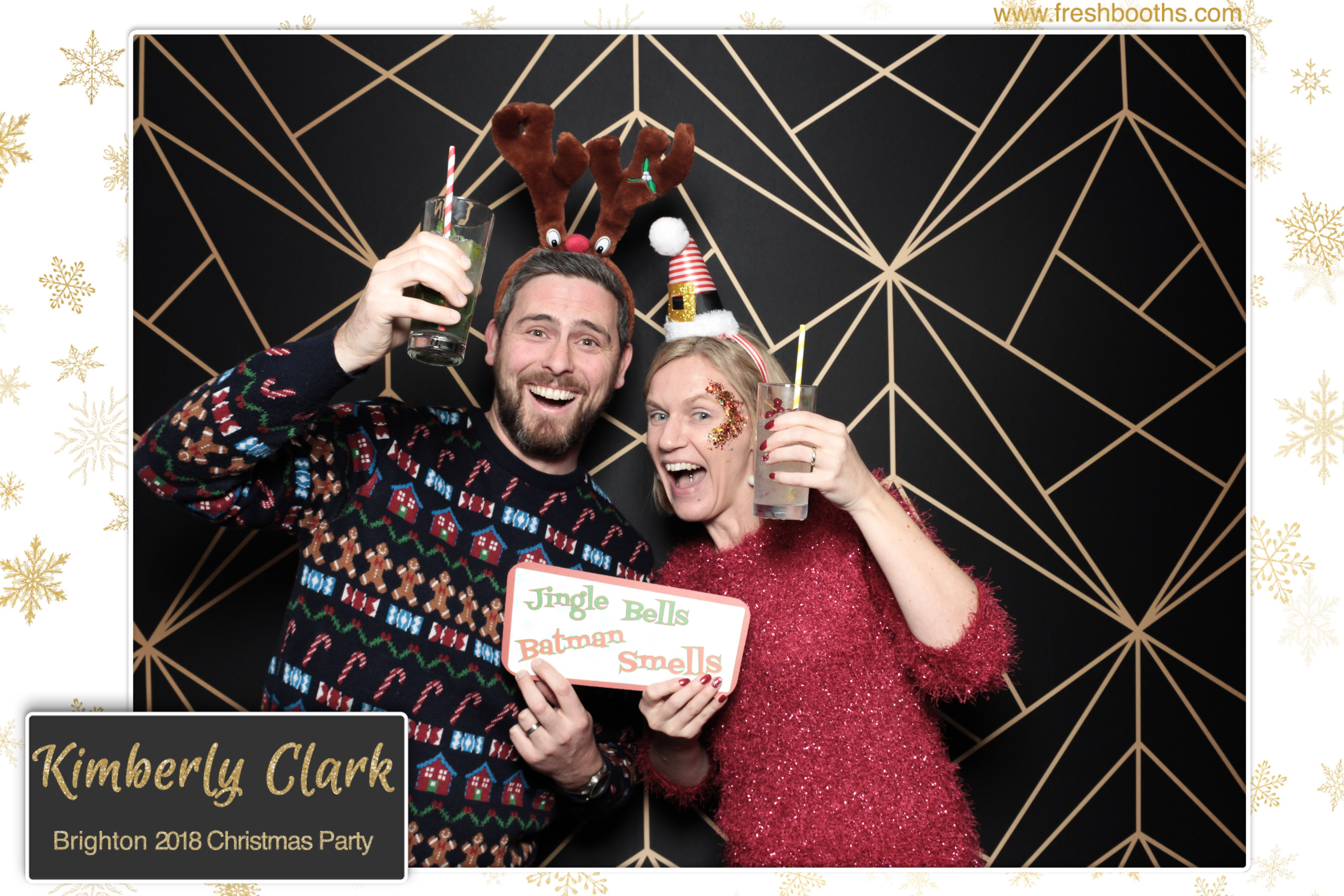Kimberly Clark Brighton Christmas Party | View more photos from the event at gallery.freshbooths.com/u/FreshBooths/Kimberly-Clark-Brighton-Christmas-Party