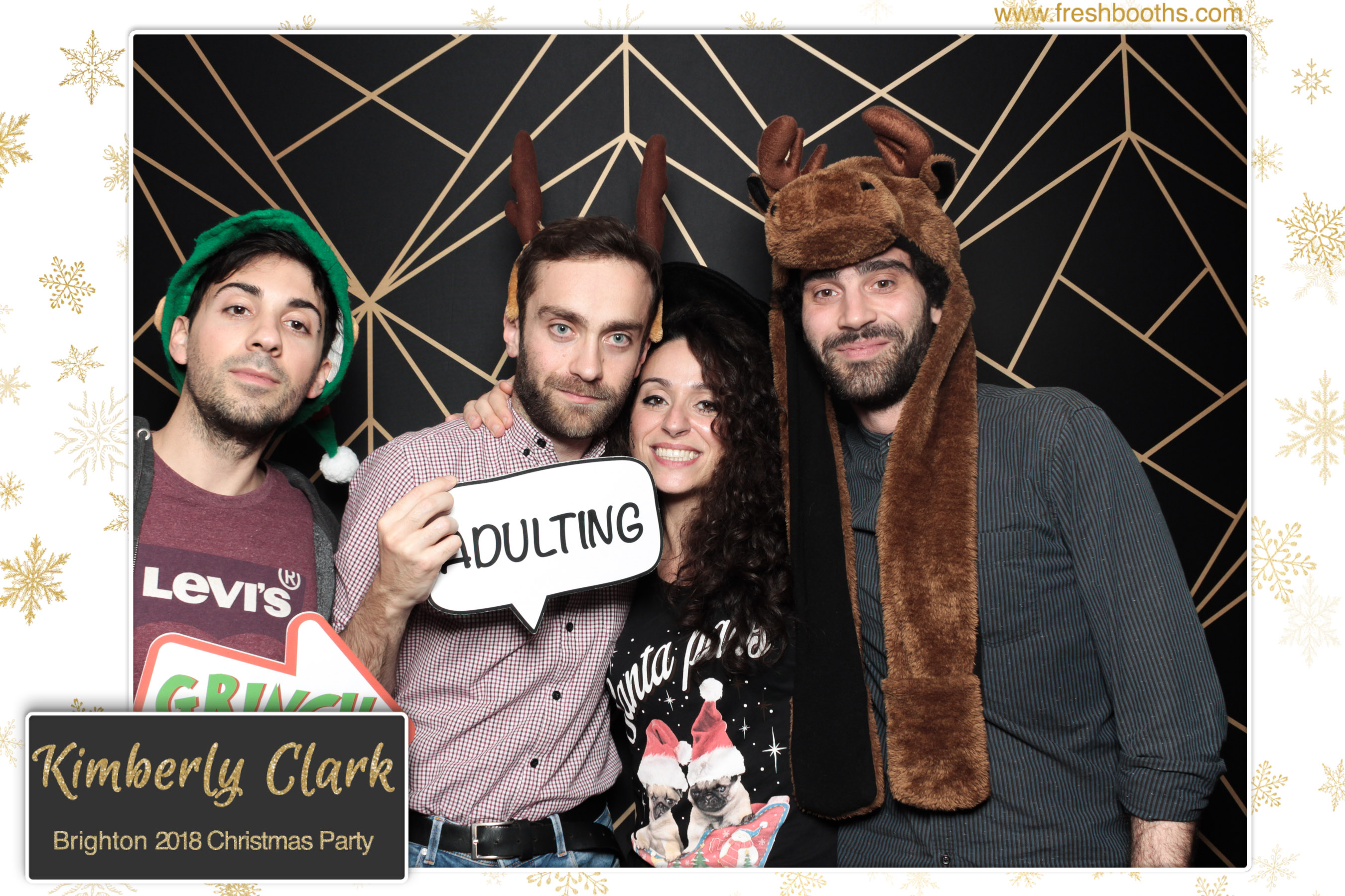 Kimberly Clark Brighton Christmas Party | View more photos from the event at gallery.freshbooths.com/u/FreshBooths/Kimberly-Clark-Brighton-Christmas-Party