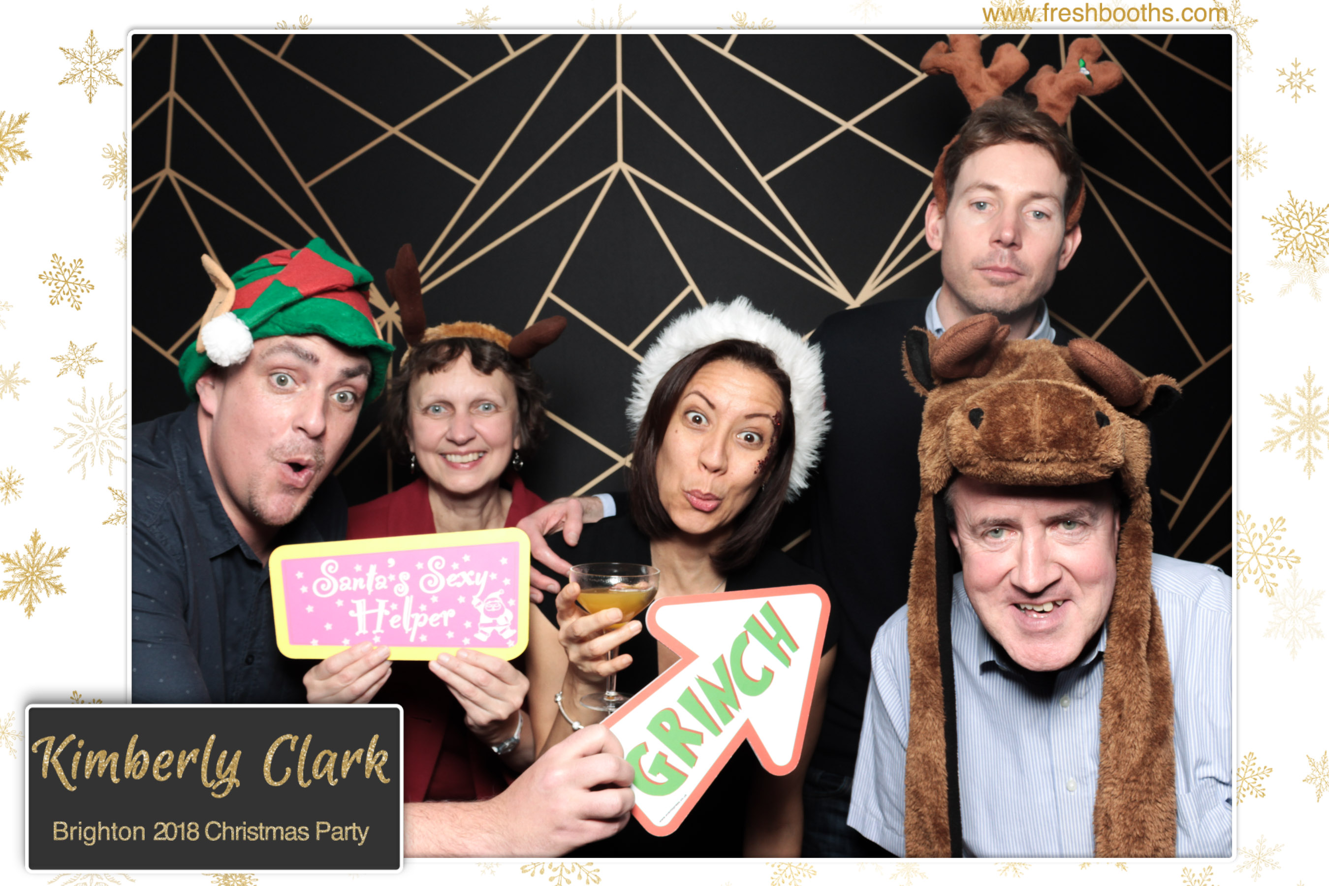 Kimberly Clark Brighton Christmas Party | View more photos from the event at gallery.freshbooths.com/u/FreshBooths/Kimberly-Clark-Brighton-Christmas-Party