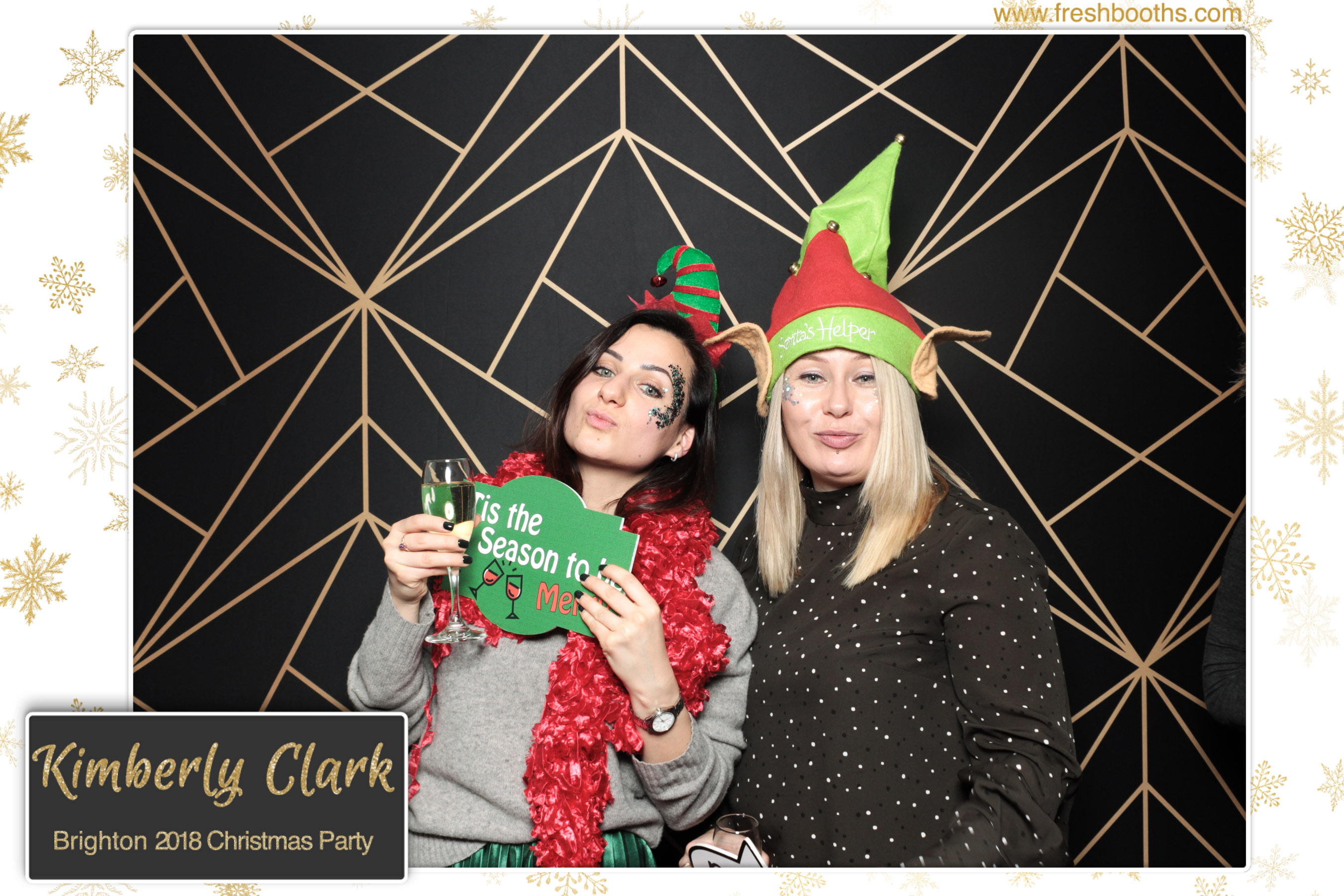 Kimberly Clark Brighton Christmas Party | View more photos from the event at gallery.freshbooths.com/u/FreshBooths/Kimberly-Clark-Brighton-Christmas-Party