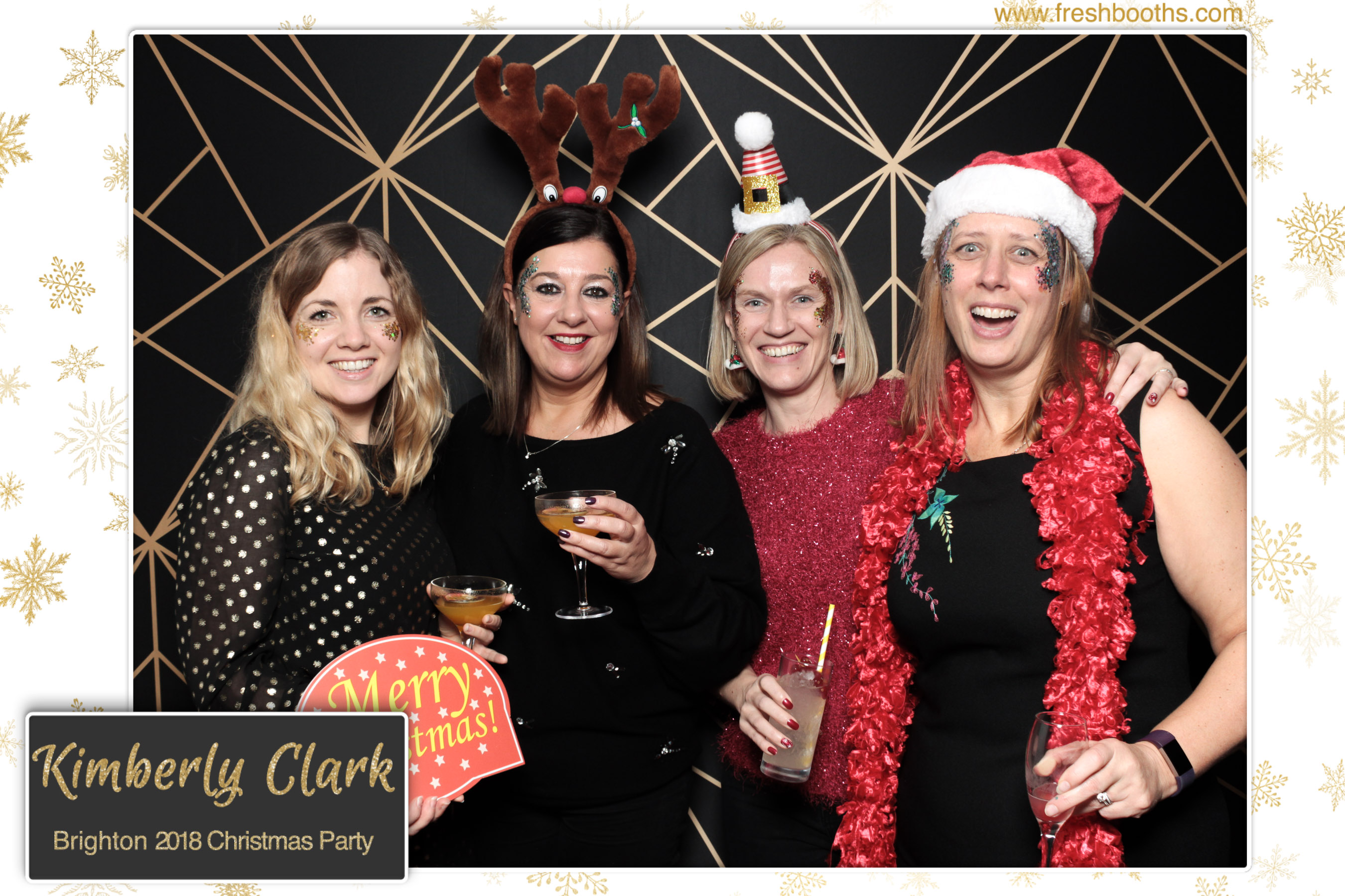 Kimberly Clark Brighton Christmas Party | View more photos from the event at gallery.freshbooths.com/u/FreshBooths/Kimberly-Clark-Brighton-Christmas-Party