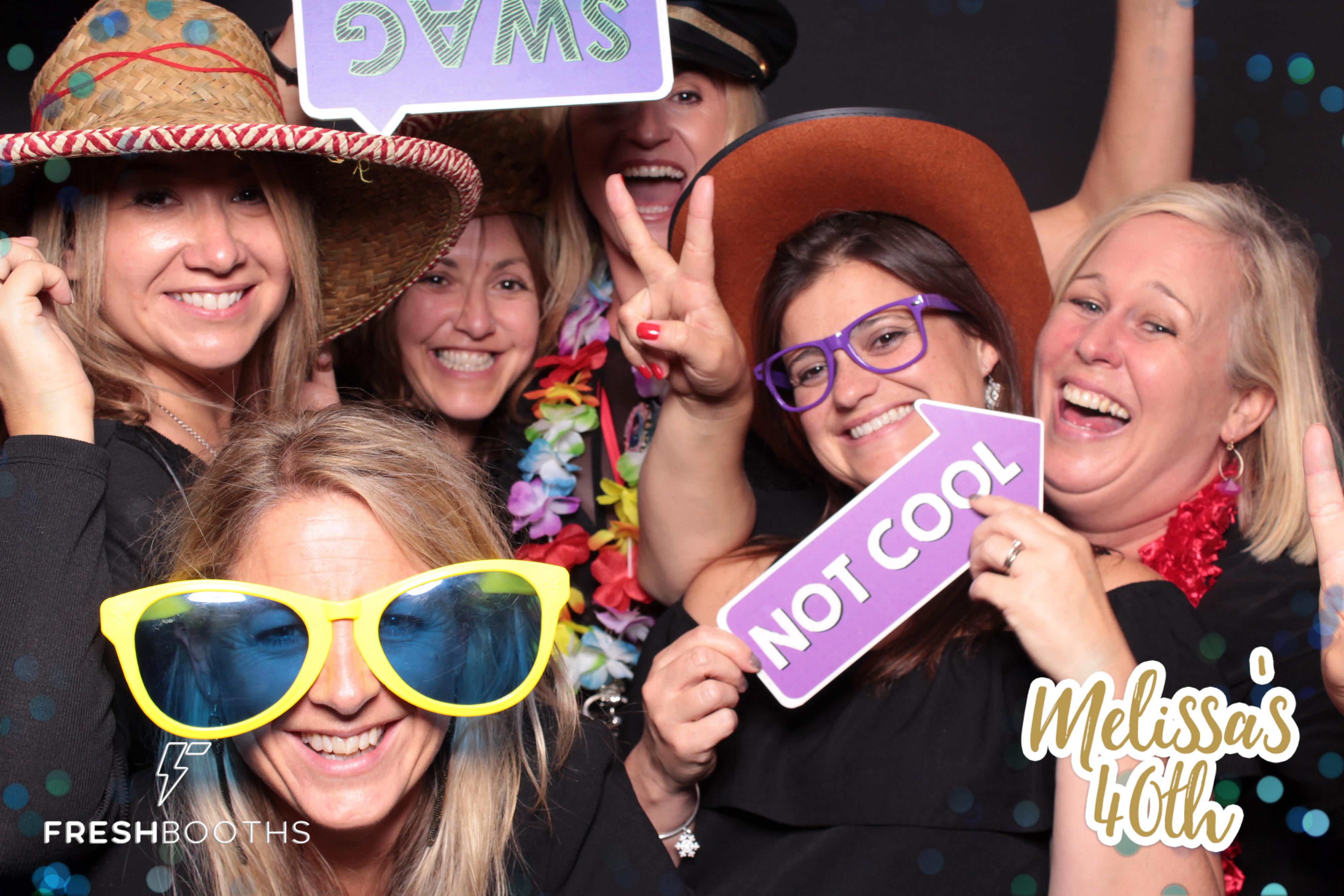 Melissa's 40th Birthday Bash | View more photos from the event at gallery.freshbooths.com/u/FreshBooths/Melissas-40th-Birthday-Bash