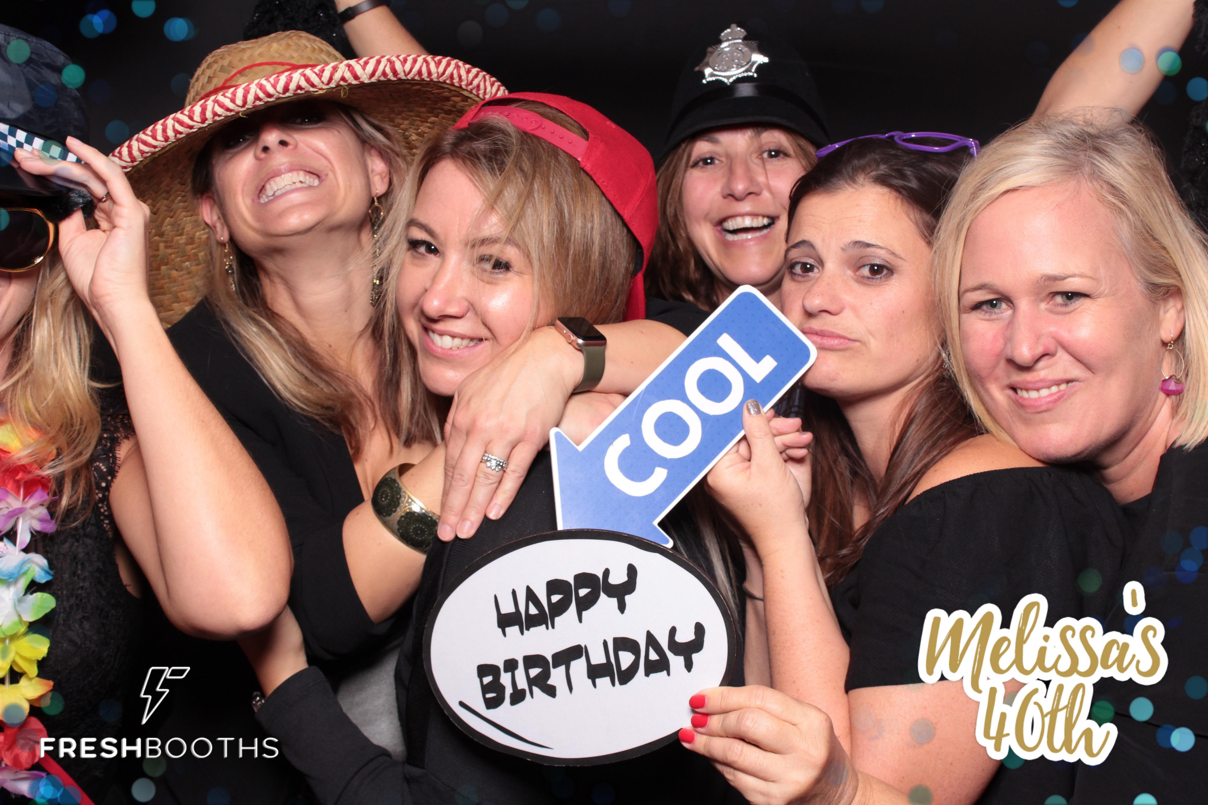 Melissa's 40th Birthday Bash | View more photos from the event at gallery.freshbooths.com/u/FreshBooths/Melissas-40th-Birthday-Bash