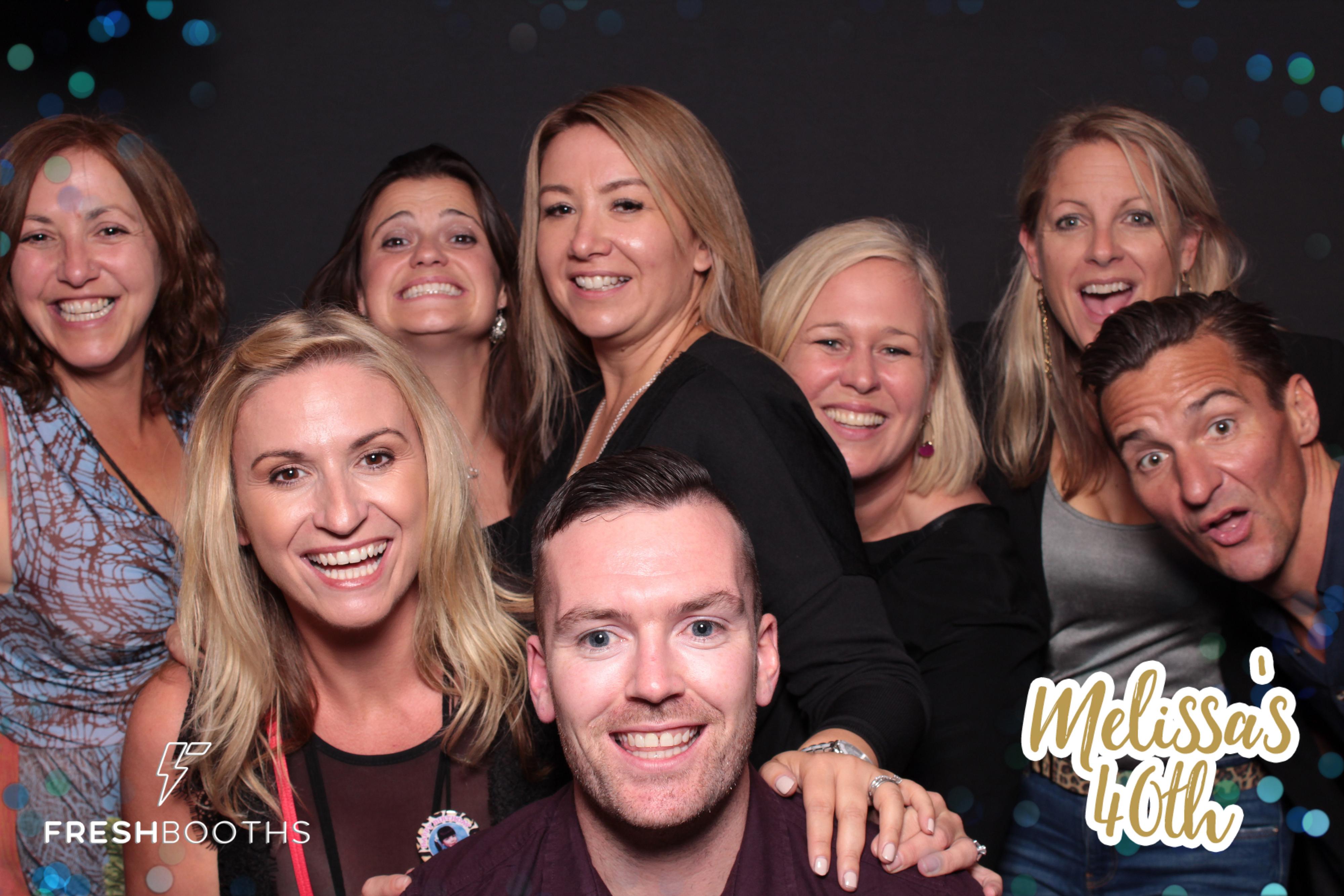 Melissa's 40th Birthday Bash | View more photos from the event at gallery.freshbooths.com/u/FreshBooths/Melissas-40th-Birthday-Bash