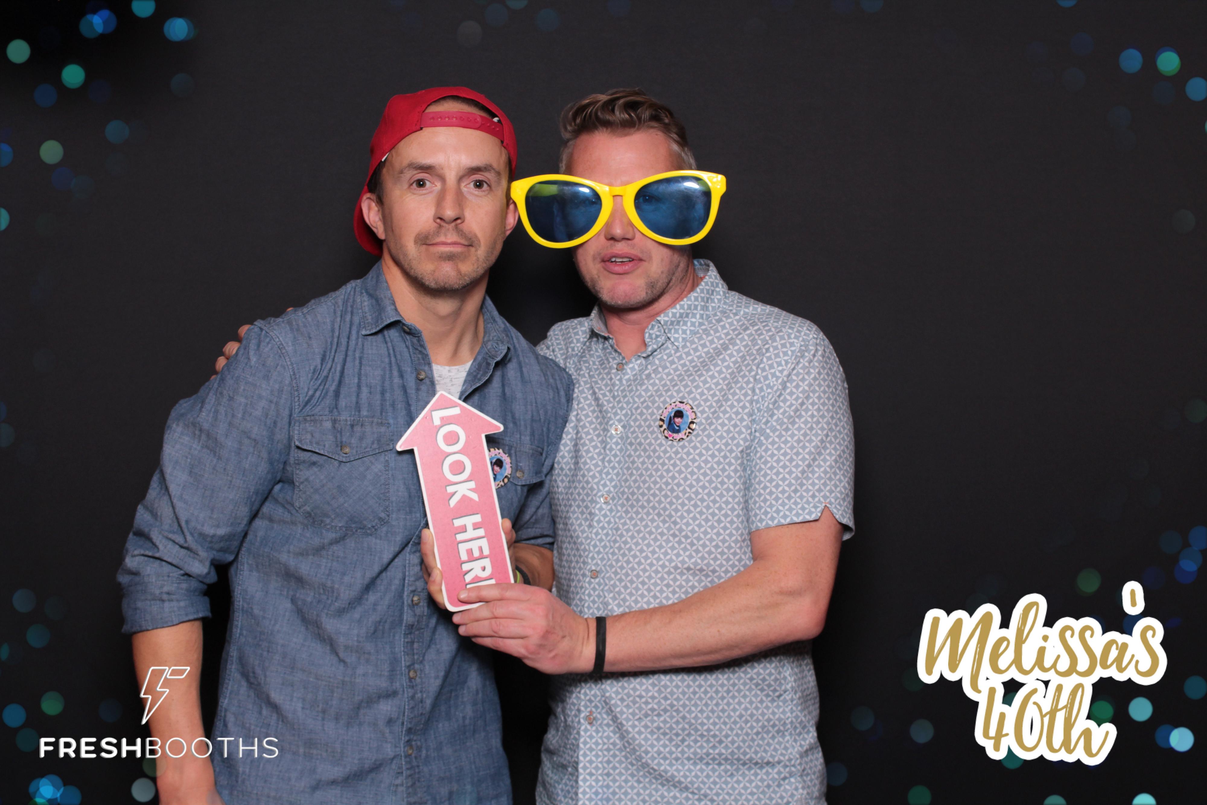 Melissa's 40th Birthday Bash | View more photos from the event at gallery.freshbooths.com/u/FreshBooths/Melissas-40th-Birthday-Bash