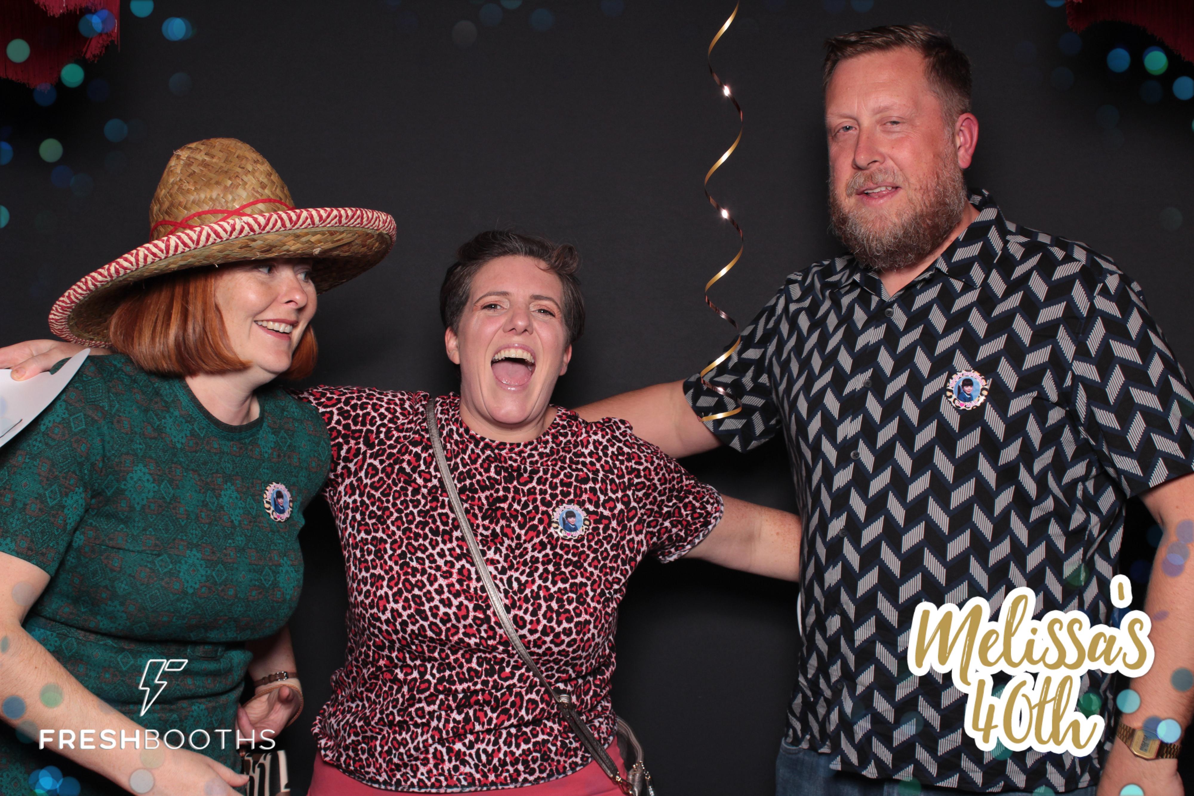 Melissa's 40th Birthday Bash | View more photos from the event at gallery.freshbooths.com/u/FreshBooths/Melissas-40th-Birthday-Bash