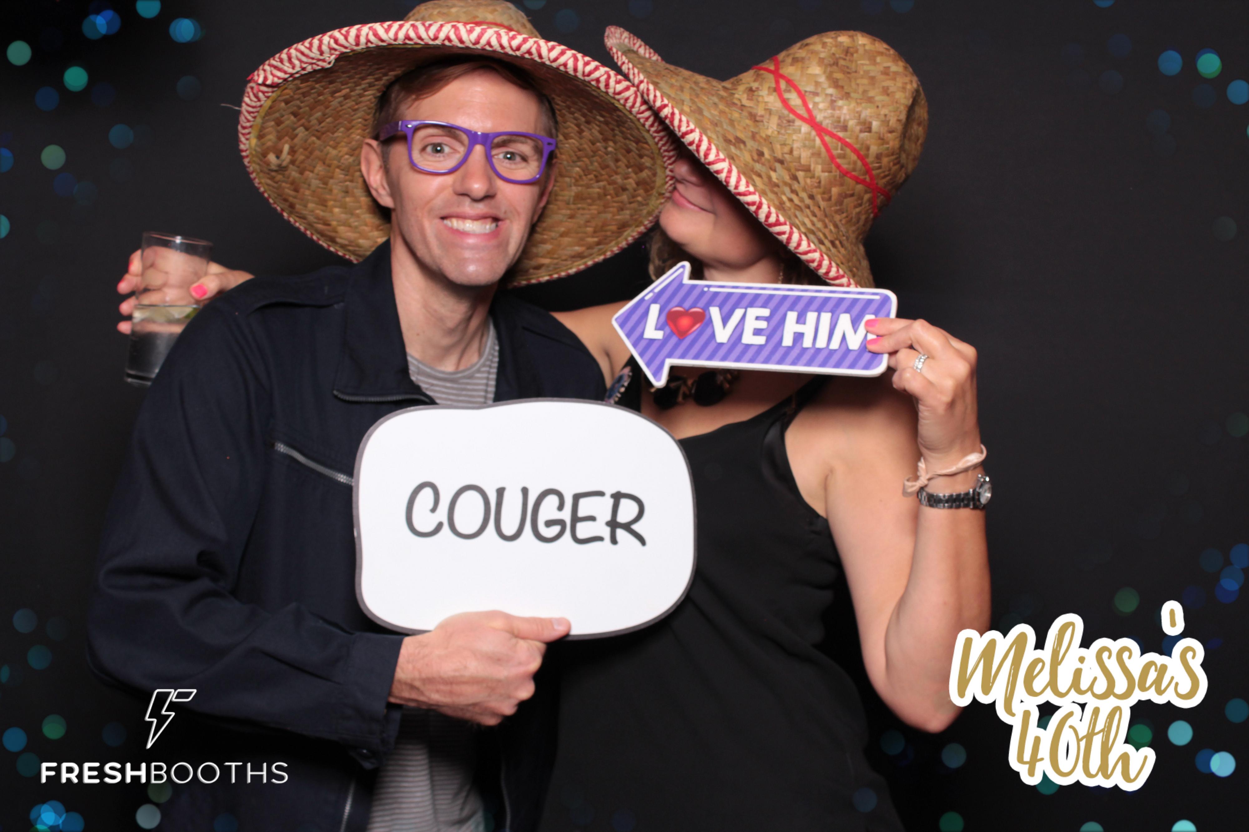 Melissa's 40th Birthday Bash | View more photos from the event at gallery.freshbooths.com/u/FreshBooths/Melissas-40th-Birthday-Bash
