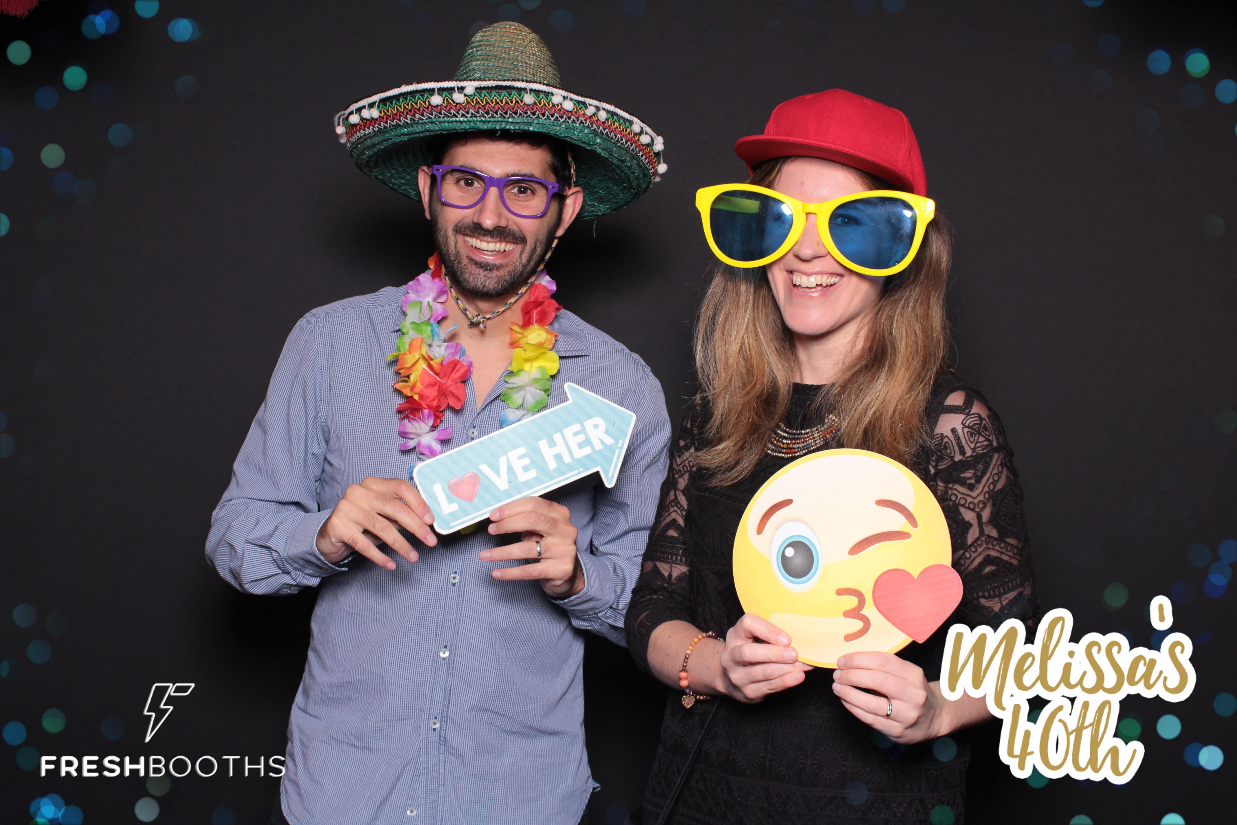 Melissa's 40th Birthday Bash | View more photos from the event at gallery.freshbooths.com/u/FreshBooths/Melissas-40th-Birthday-Bash