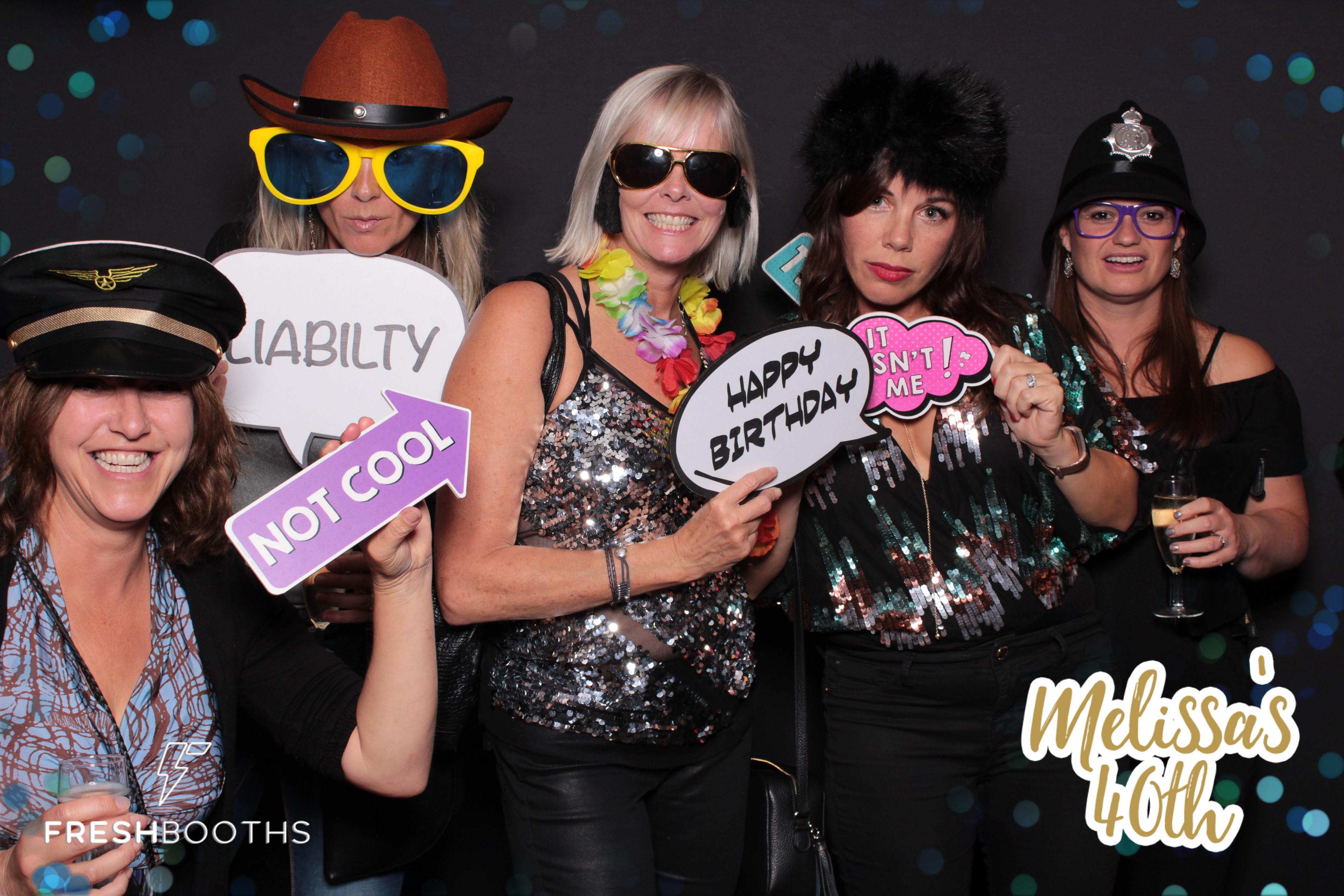 Melissa's 40th Birthday Bash | View more photos from the event at gallery.freshbooths.com/u/FreshBooths/Melissas-40th-Birthday-Bash