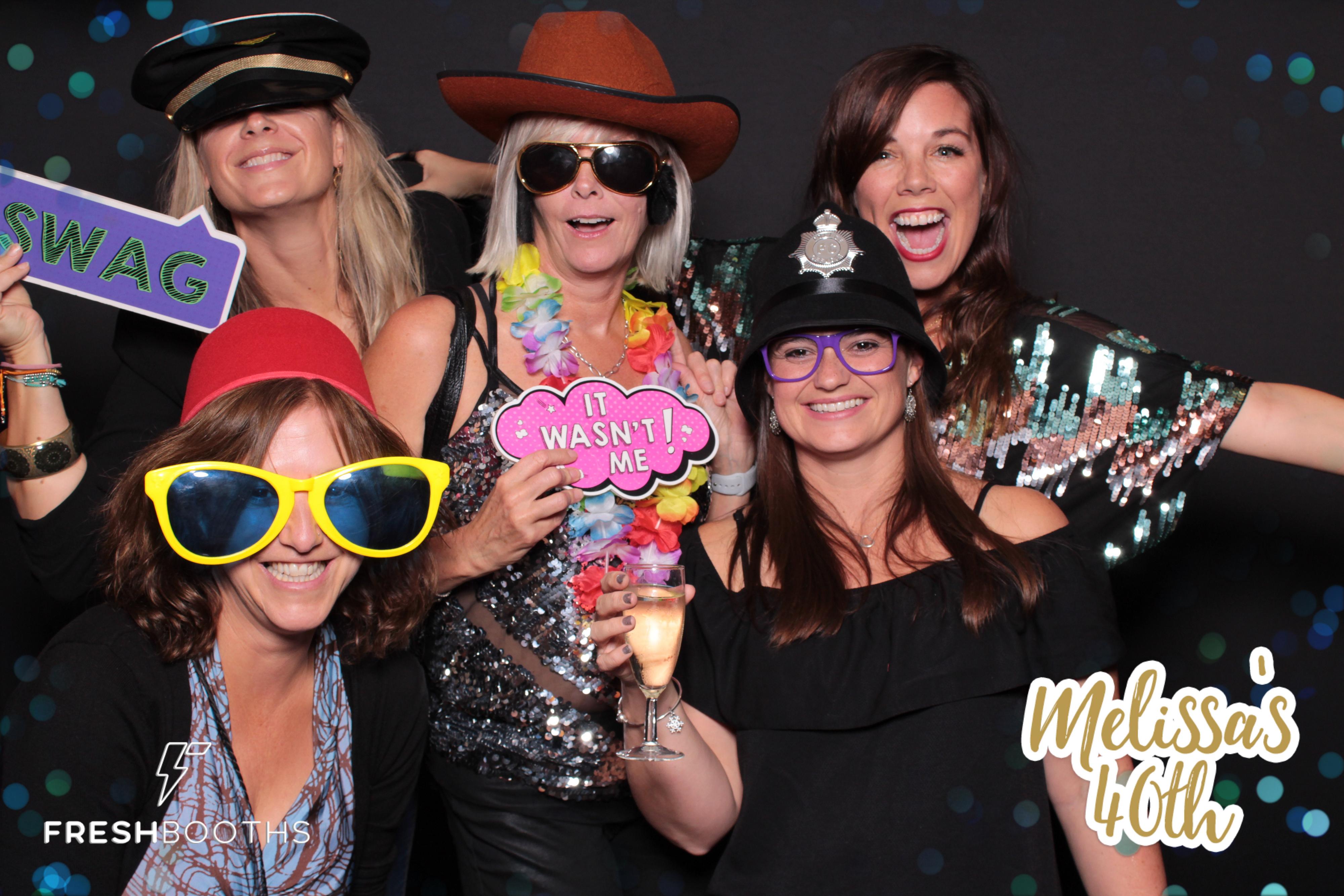 Melissa's 40th Birthday Bash | View more photos from the event at gallery.freshbooths.com/u/FreshBooths/Melissas-40th-Birthday-Bash