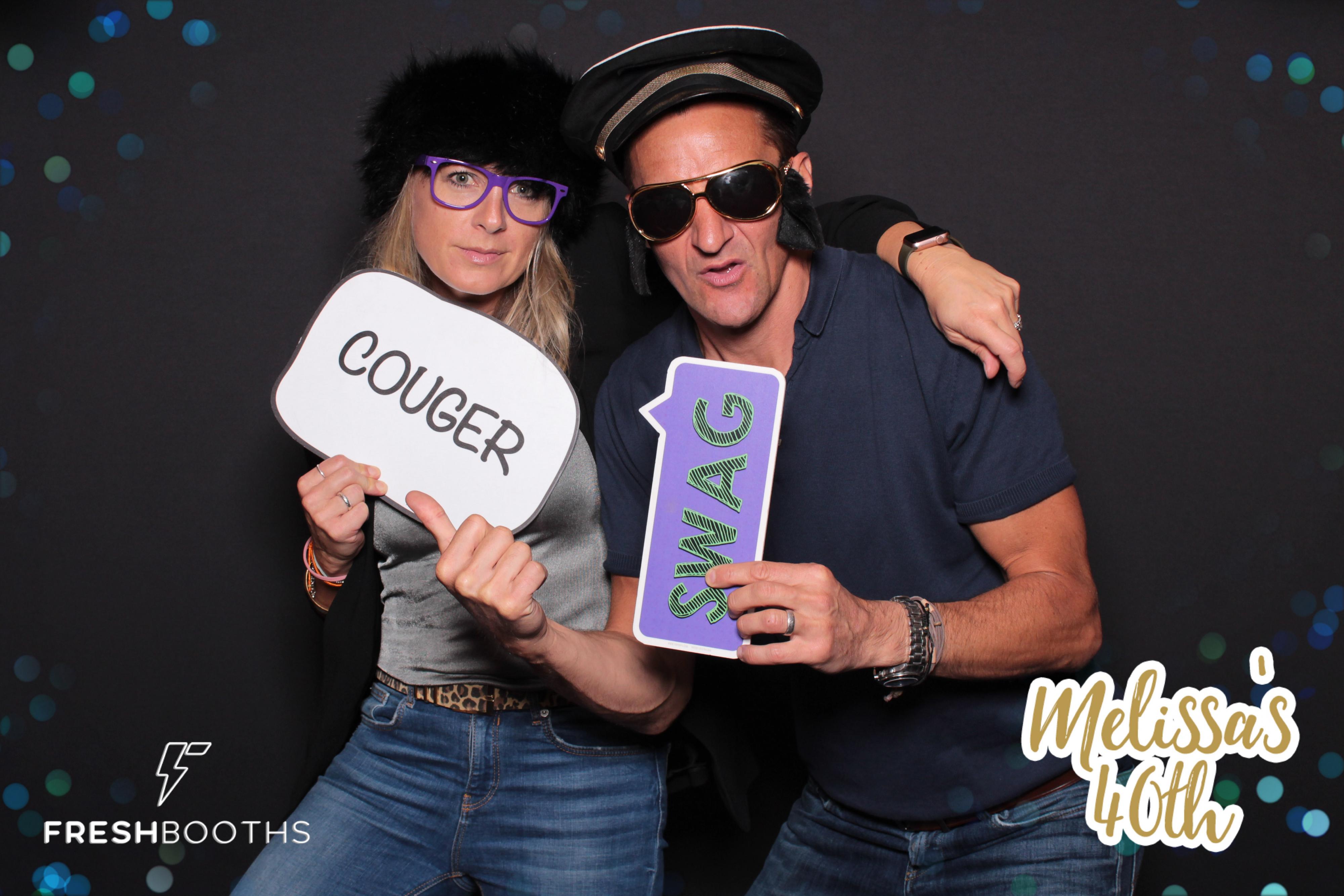 Melissa's 40th Birthday Bash | View more photos from the event at gallery.freshbooths.com/u/FreshBooths/Melissas-40th-Birthday-Bash