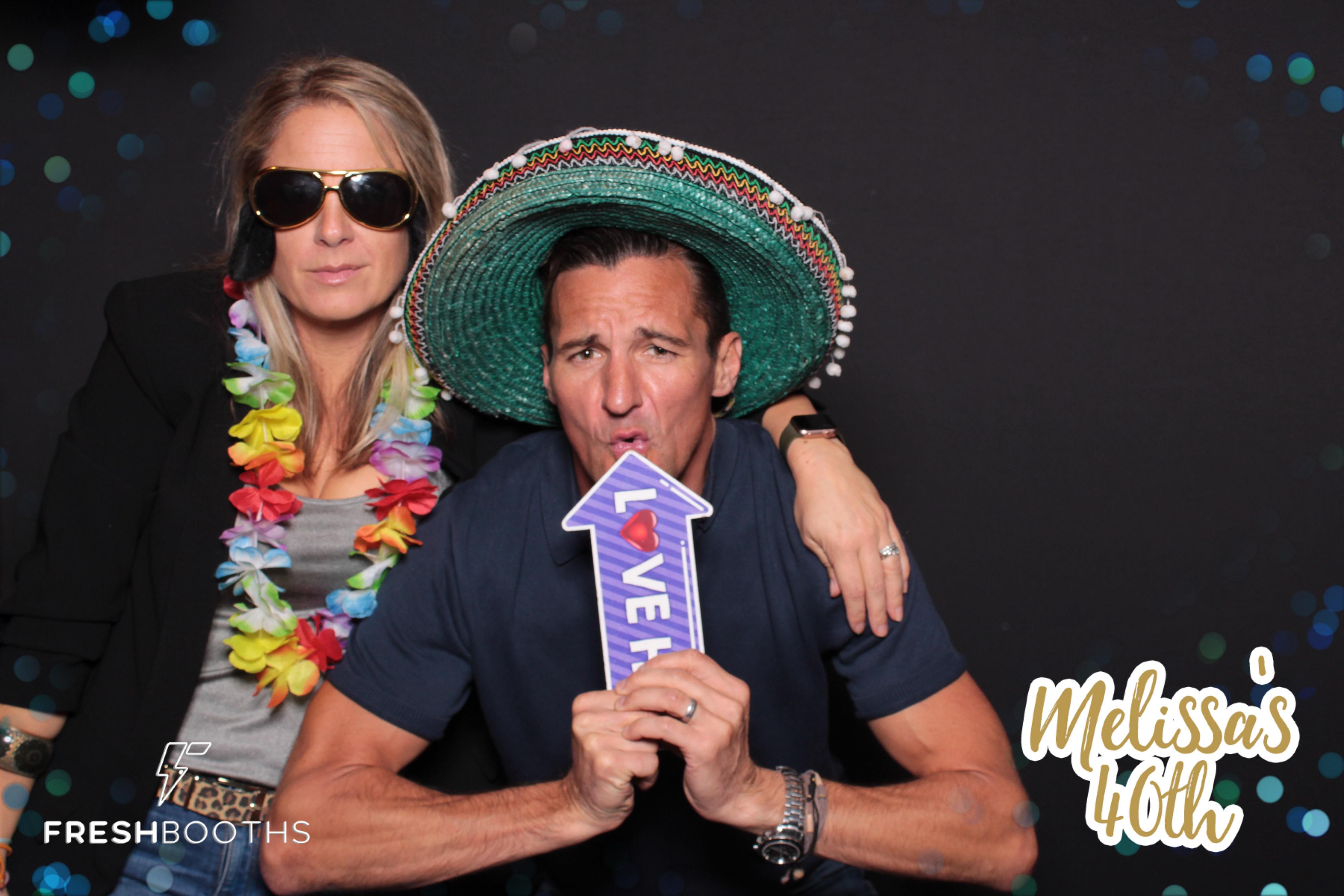Melissa's 40th Birthday Bash | View more photos from the event at gallery.freshbooths.com/u/FreshBooths/Melissas-40th-Birthday-Bash
