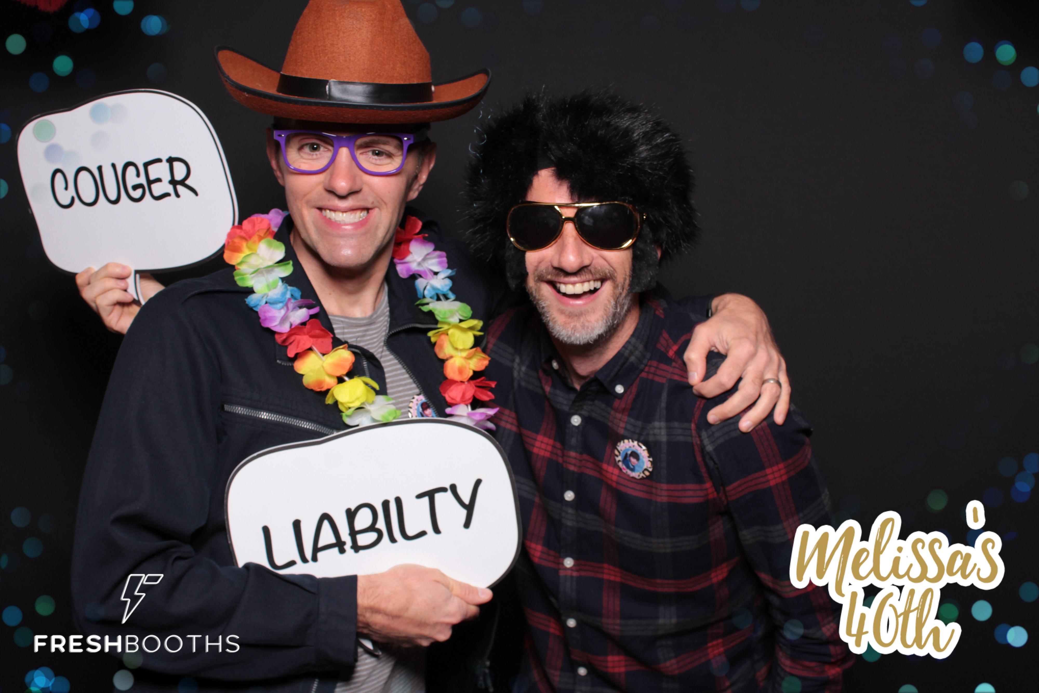 Melissa's 40th Birthday Bash | View more photos from the event at gallery.freshbooths.com/u/FreshBooths/Melissas-40th-Birthday-Bash