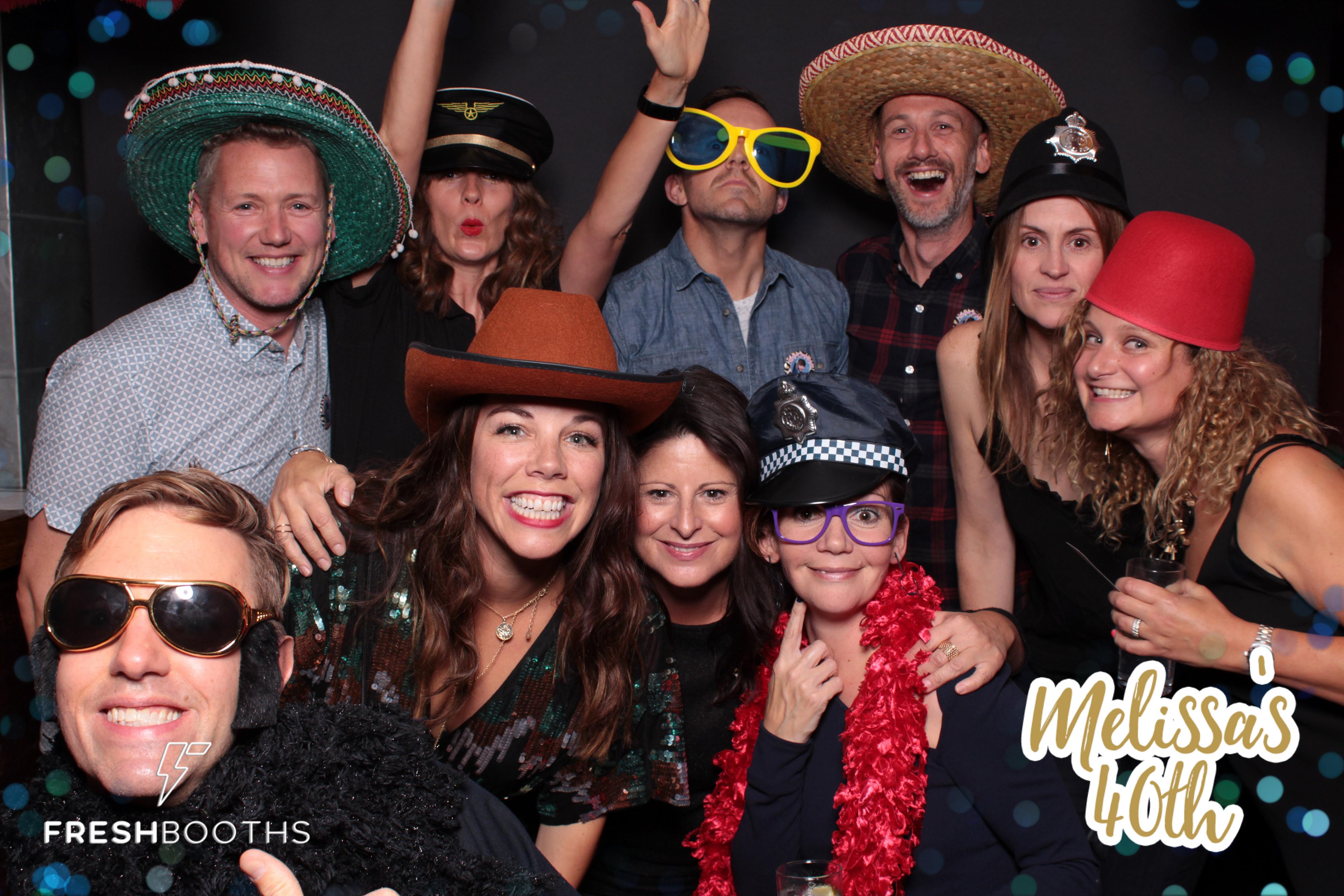 Melissa's 40th Birthday Bash | View more photos from the event at gallery.freshbooths.com/u/FreshBooths/Melissas-40th-Birthday-Bash