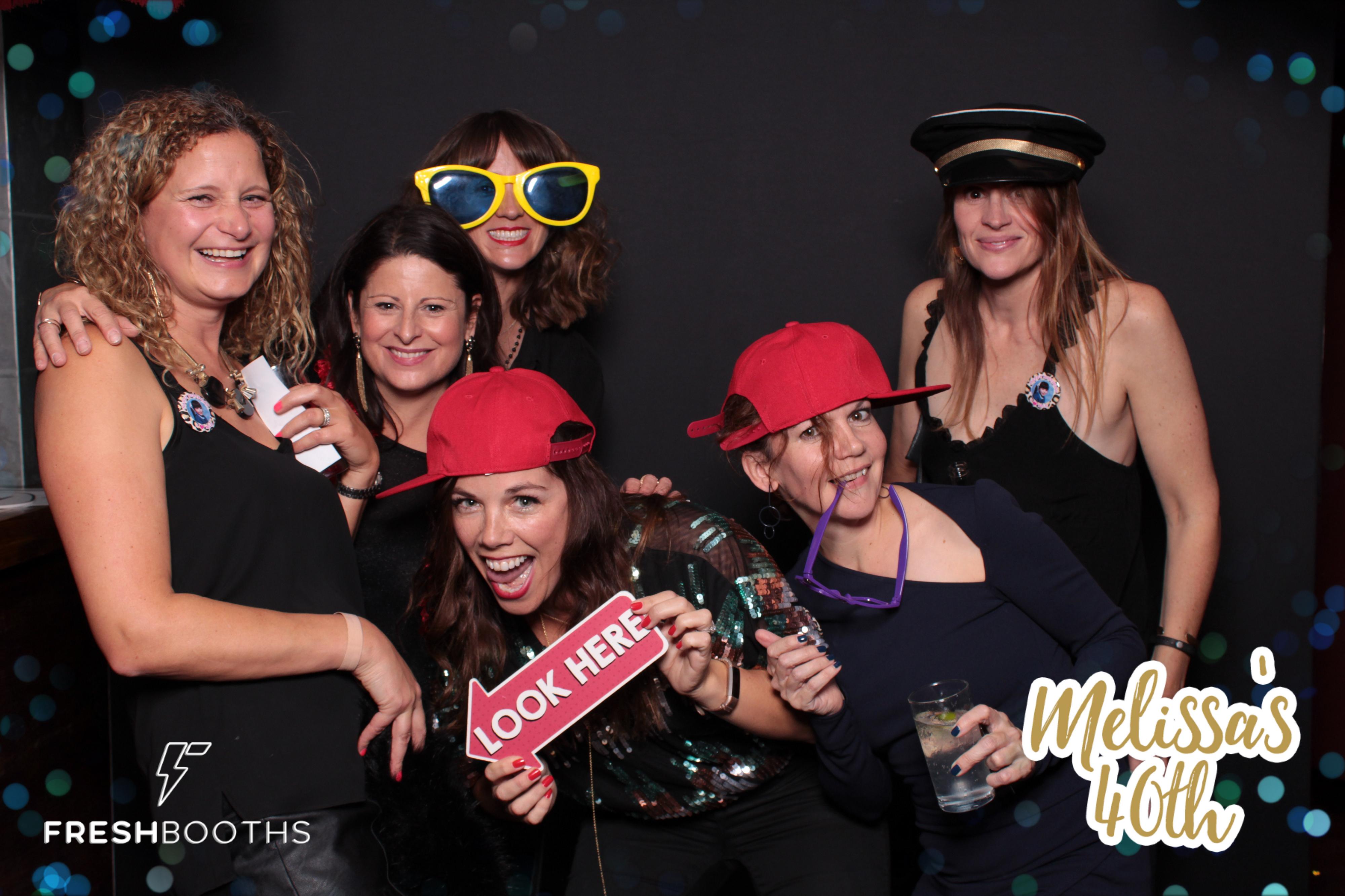 Melissa's 40th Birthday Bash | View more photos from the event at gallery.freshbooths.com/u/FreshBooths/Melissas-40th-Birthday-Bash
