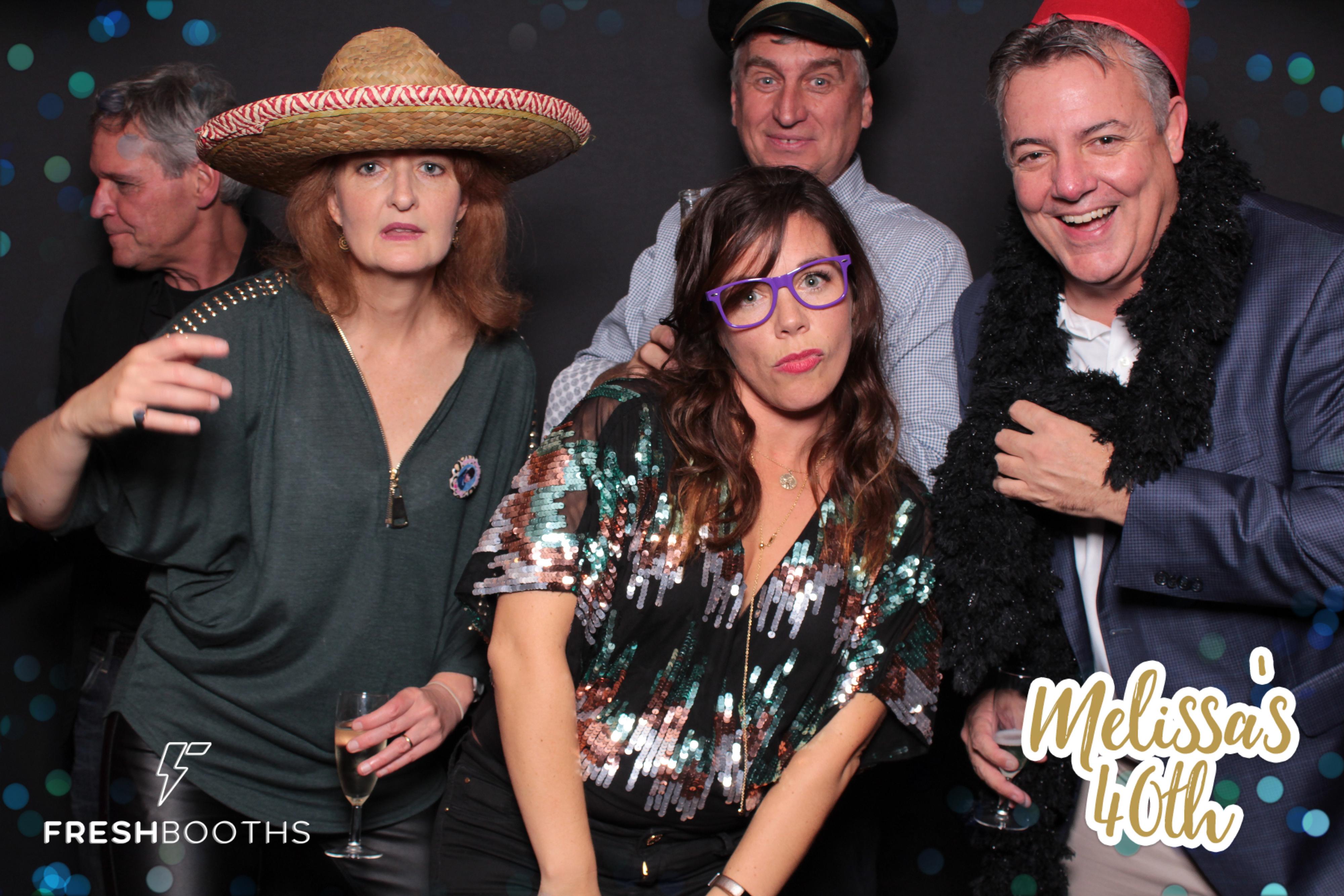 Melissa's 40th Birthday Bash | View more photos from the event at gallery.freshbooths.com/u/FreshBooths/Melissas-40th-Birthday-Bash