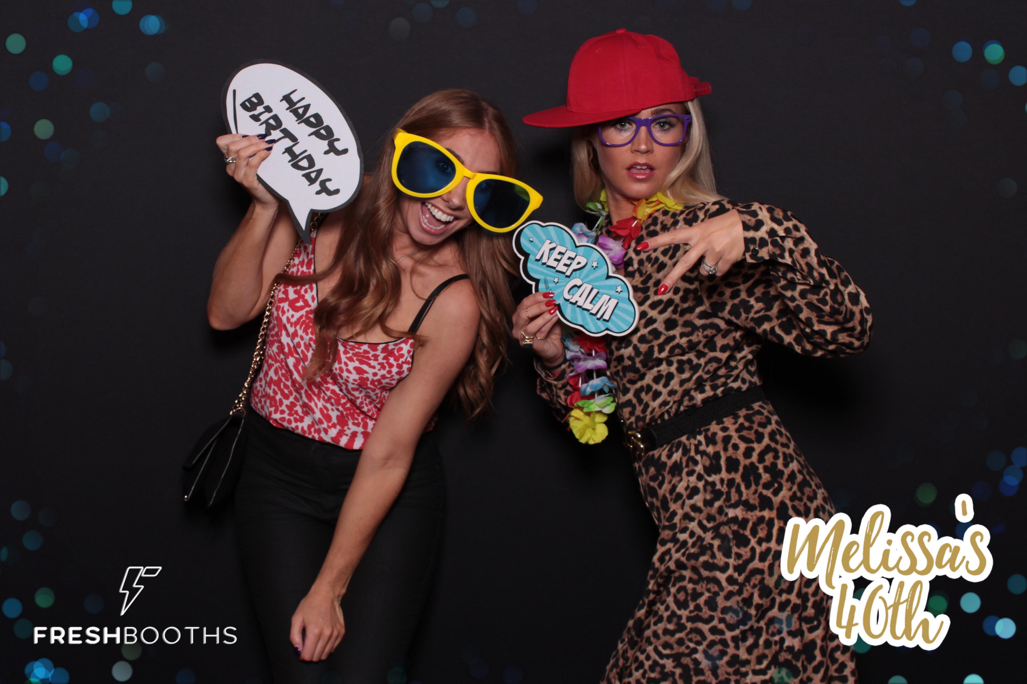 Melissa's 40th Birthday Bash | View more photos from the event at gallery.freshbooths.com/u/FreshBooths/Melissas-40th-Birthday-Bash