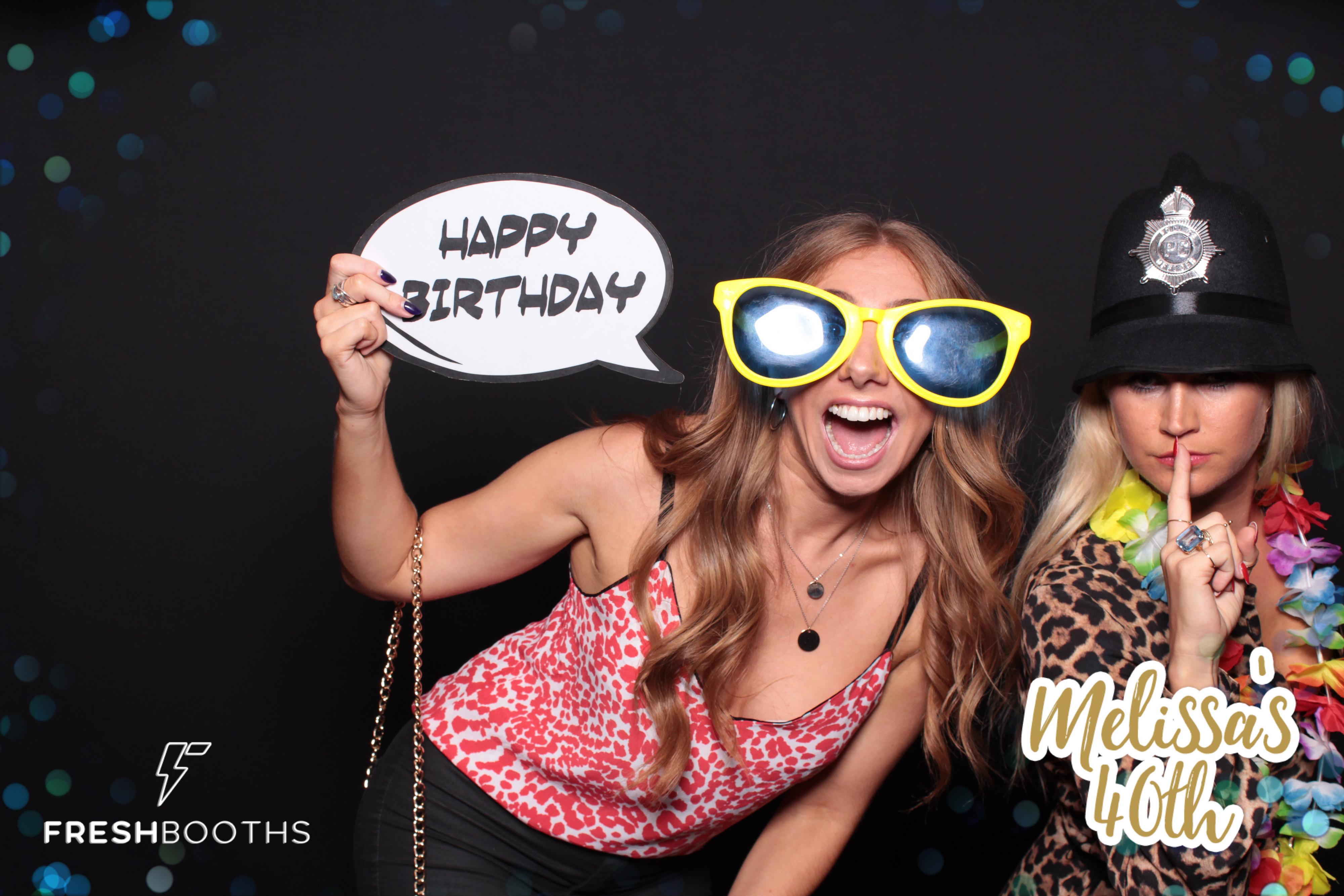 Melissa's 40th Birthday Bash | View more photos from the event at gallery.freshbooths.com/u/FreshBooths/Melissas-40th-Birthday-Bash