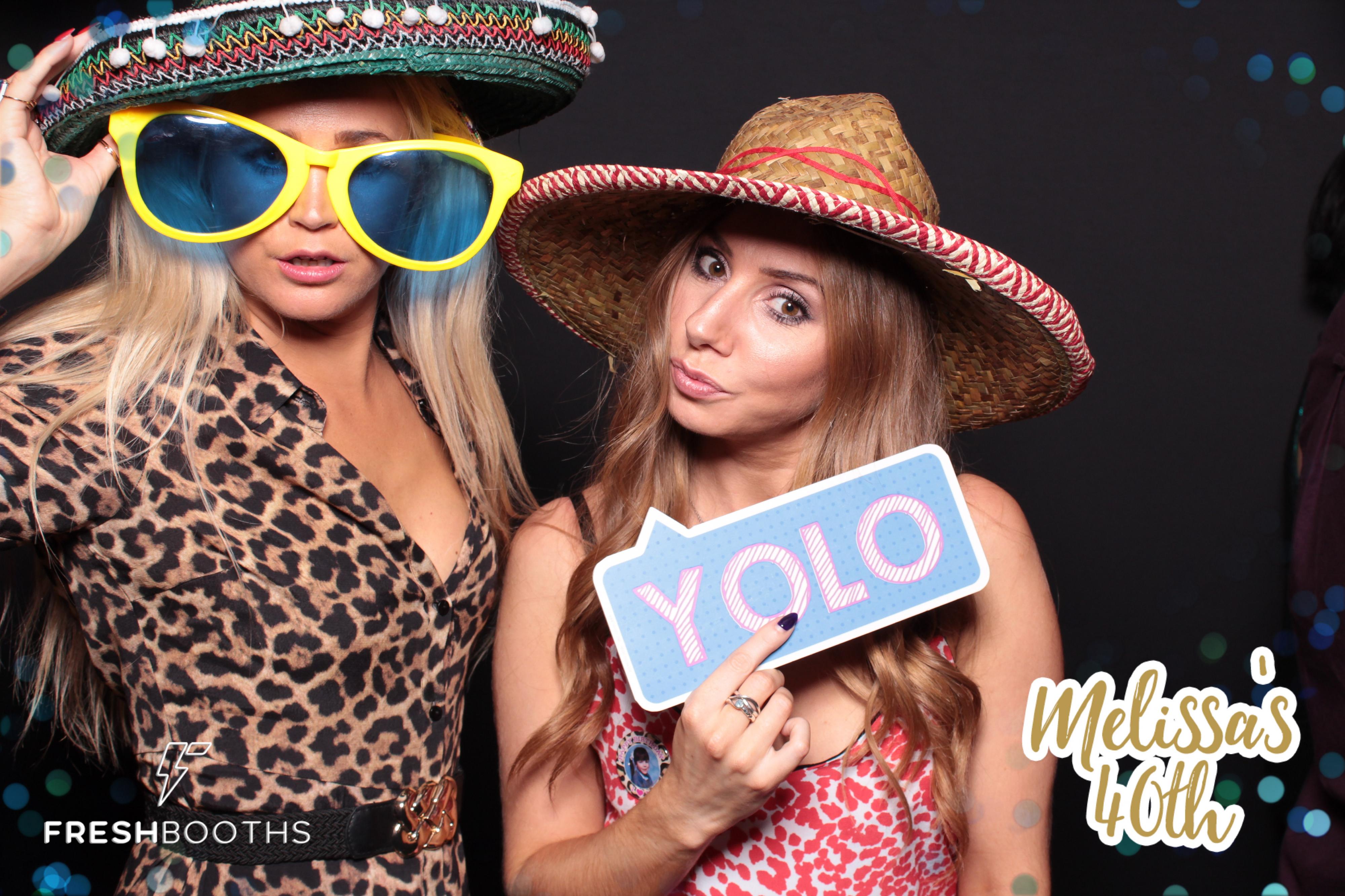 Melissa's 40th Birthday Bash | View more photos from the event at gallery.freshbooths.com/u/FreshBooths/Melissas-40th-Birthday-Bash