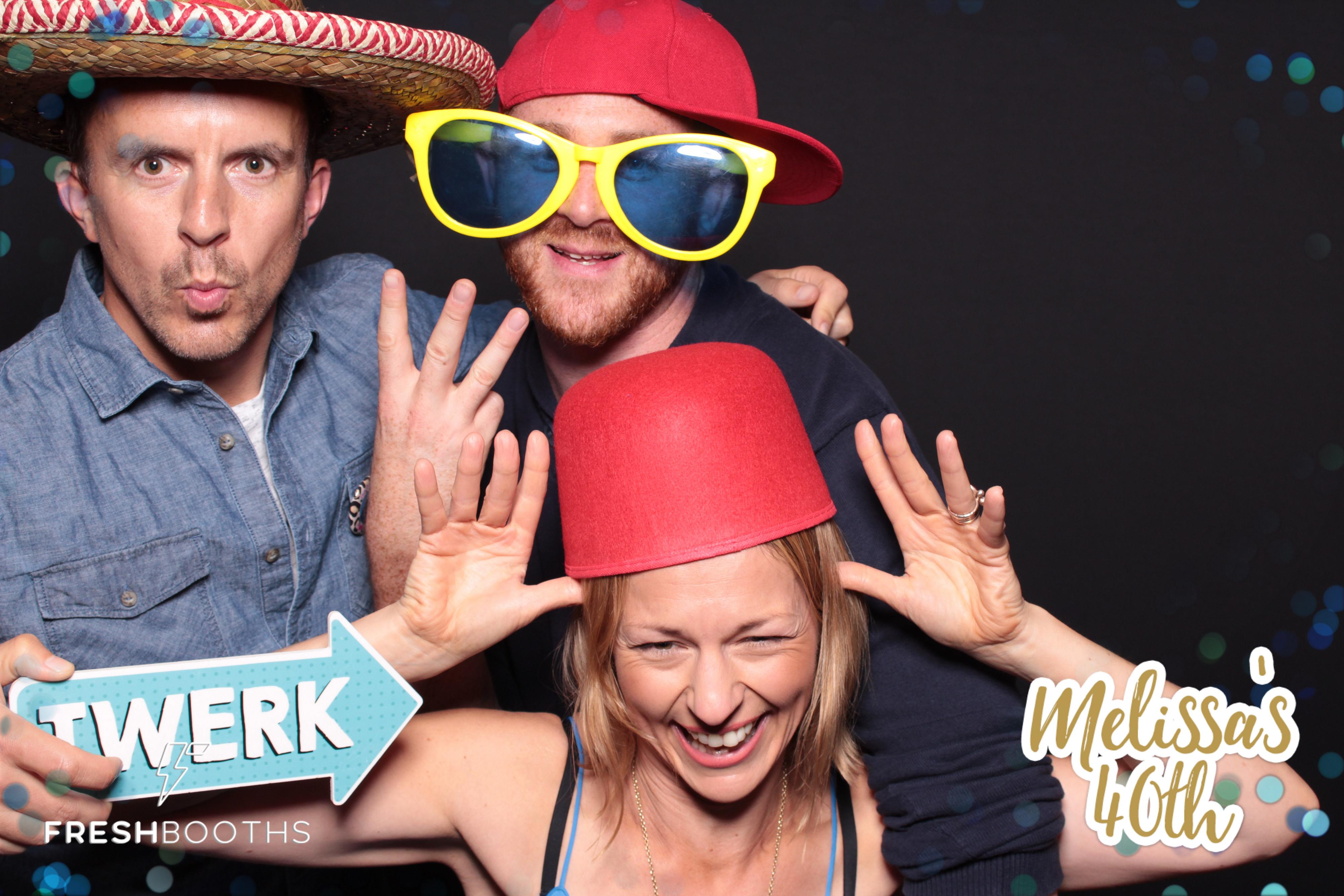 Melissa's 40th Birthday Bash | View more photos from the event at gallery.freshbooths.com/u/FreshBooths/Melissas-40th-Birthday-Bash