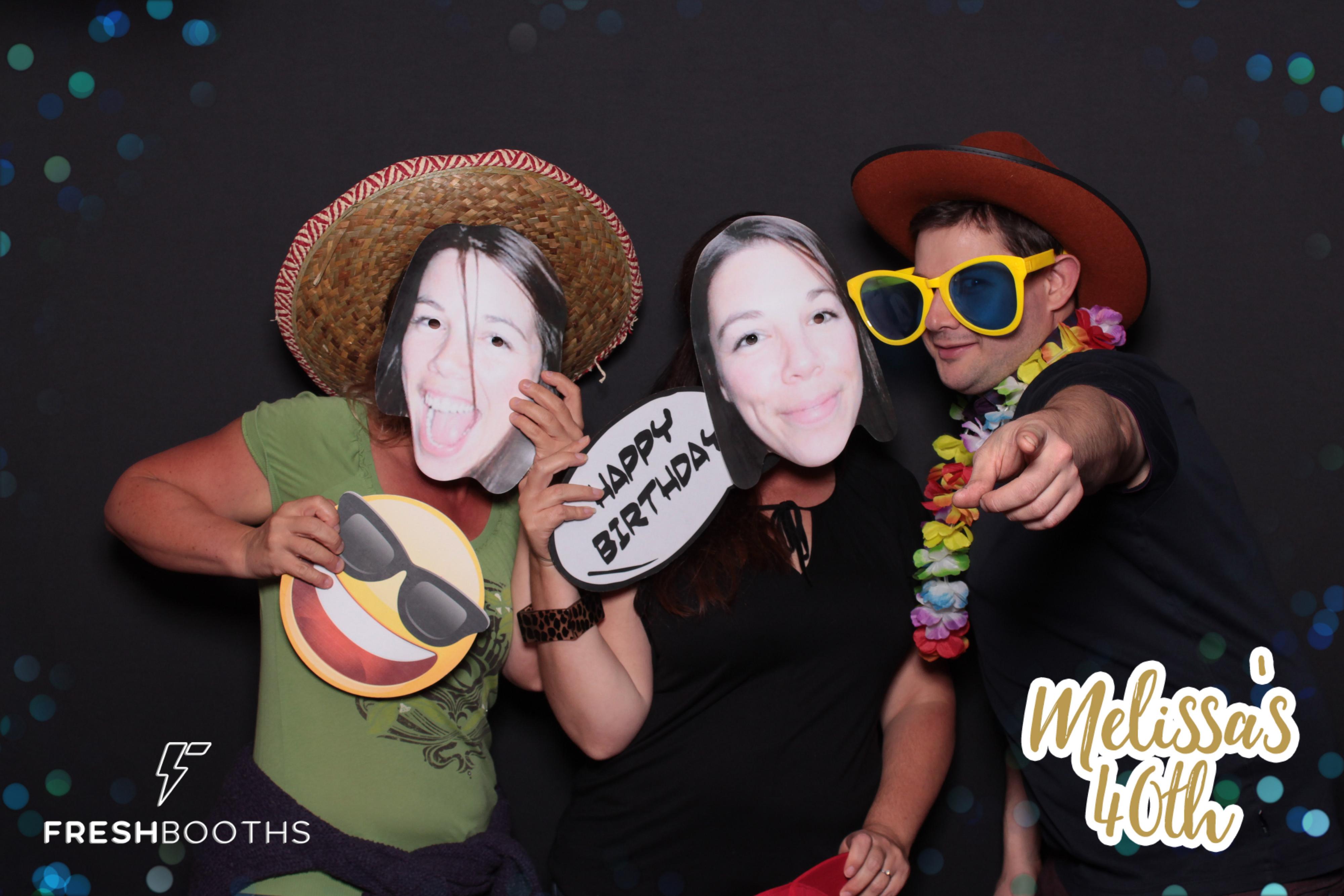 Melissa's 40th Birthday Bash | View more photos from the event at gallery.freshbooths.com/u/FreshBooths/Melissas-40th-Birthday-Bash