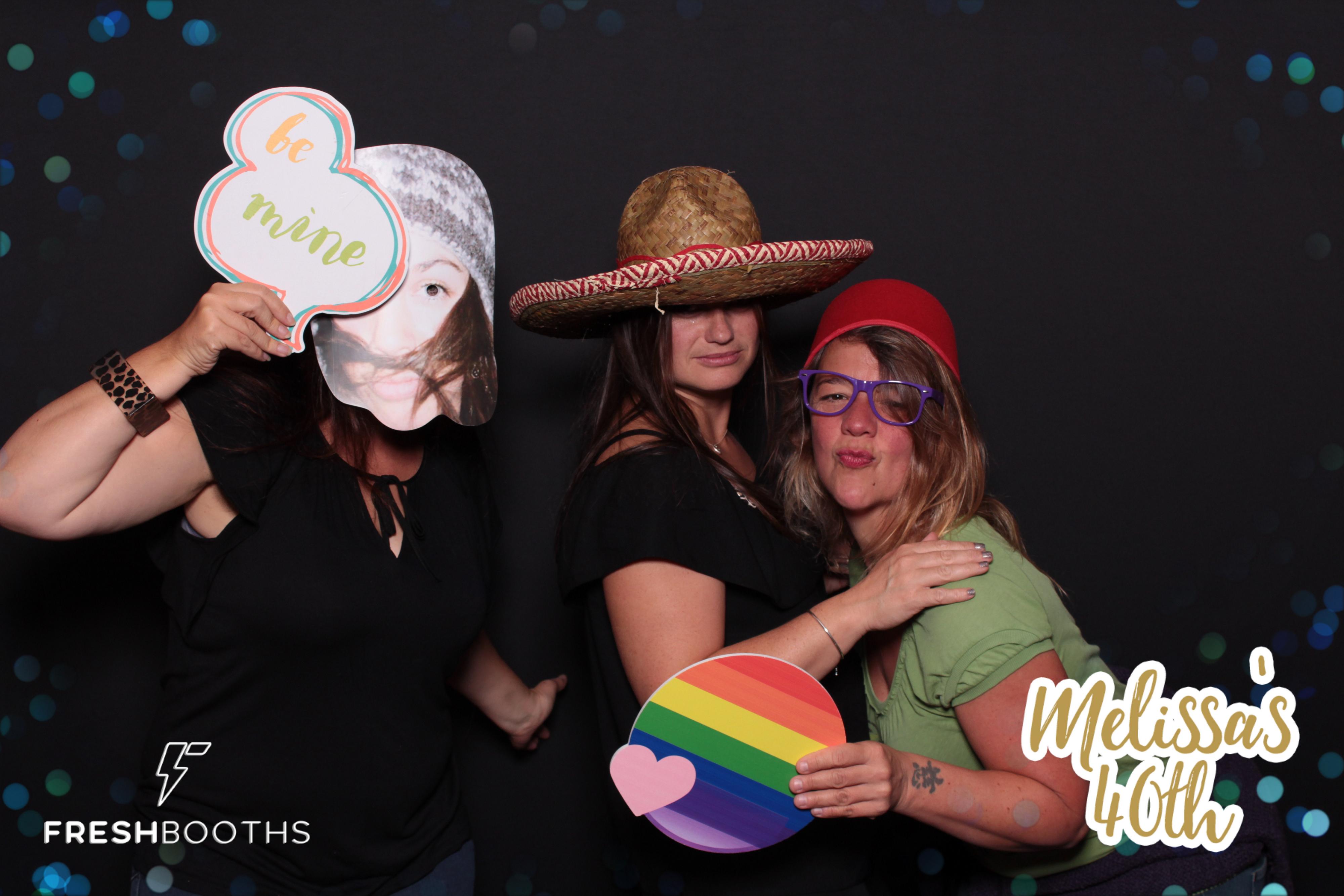 Melissa's 40th Birthday Bash | View more photos from the event at gallery.freshbooths.com/u/FreshBooths/Melissas-40th-Birthday-Bash