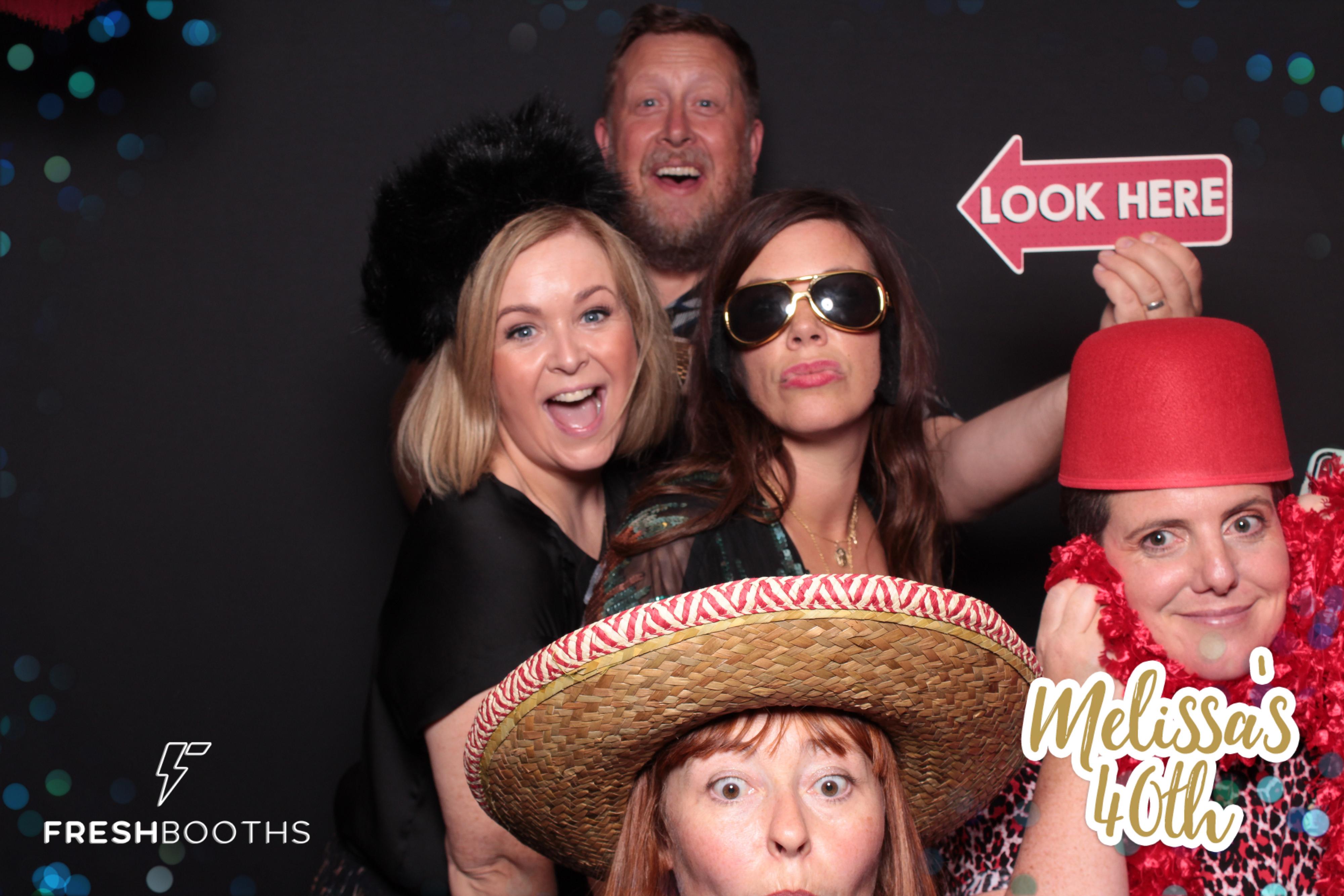 Melissa's 40th Birthday Bash | View more photos from the event at gallery.freshbooths.com/u/FreshBooths/Melissas-40th-Birthday-Bash