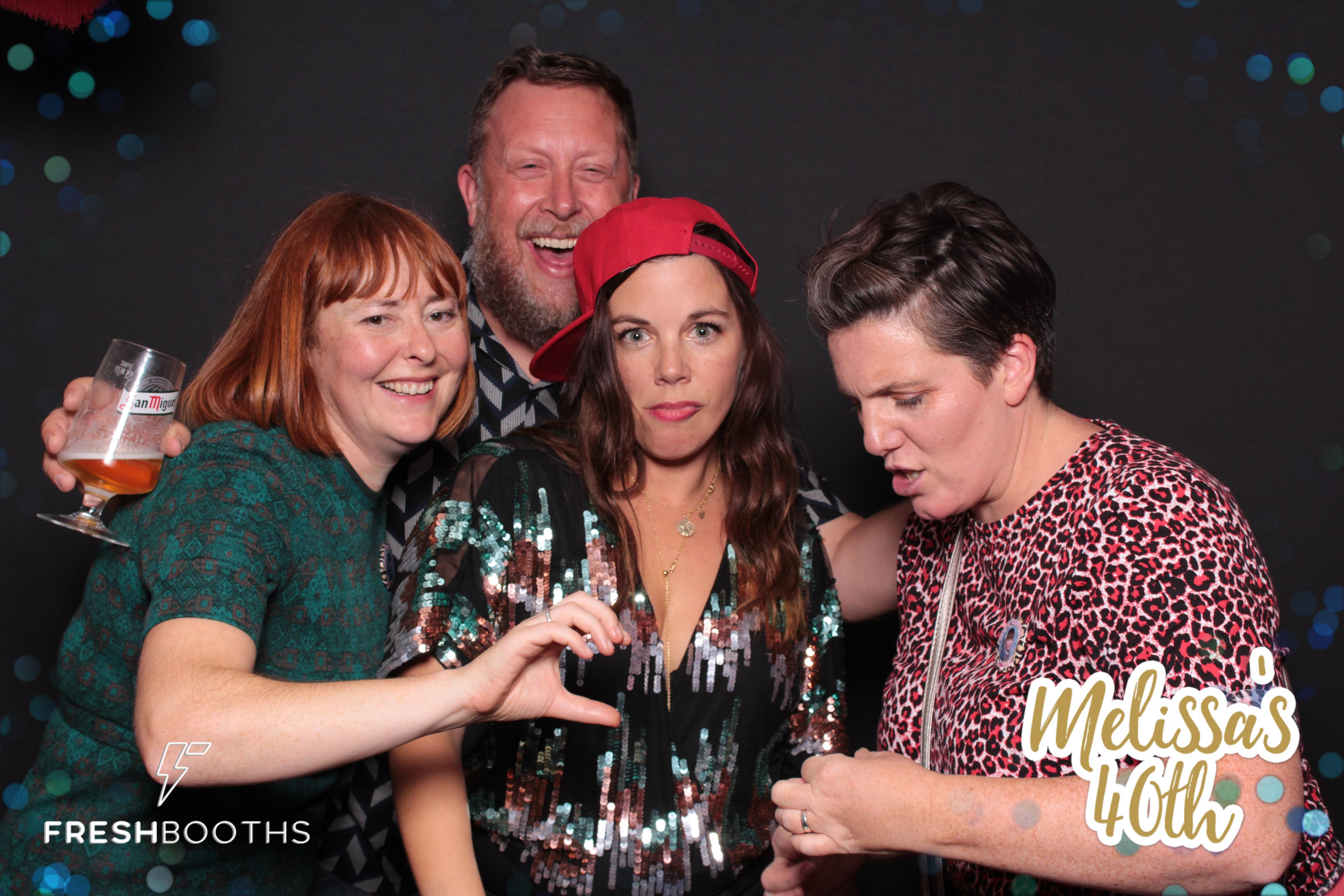 Melissa's 40th Birthday Bash | View more photos from the event at gallery.freshbooths.com/u/FreshBooths/Melissas-40th-Birthday-Bash