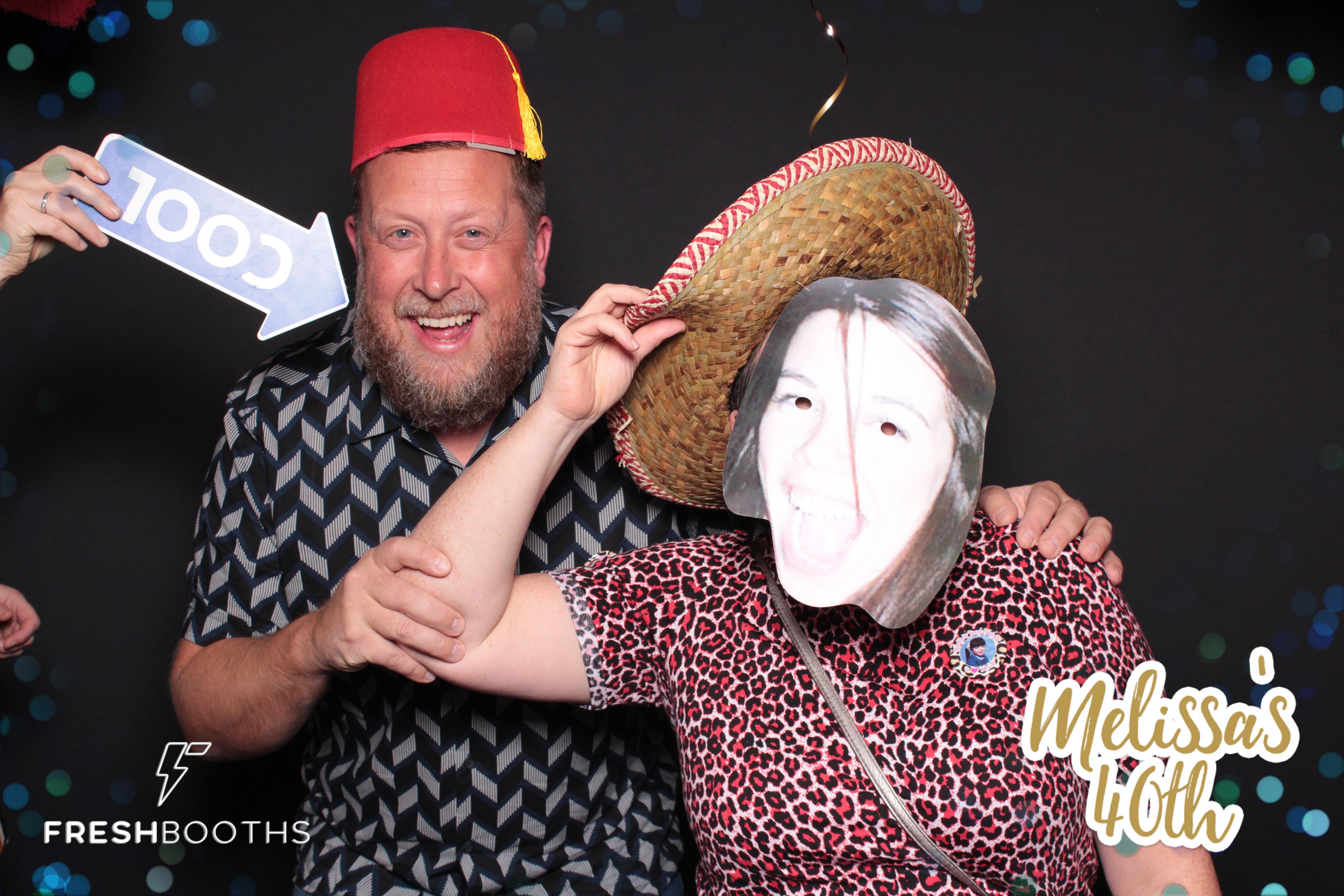 Melissa's 40th Birthday Bash | View more photos from the event at gallery.freshbooths.com/u/FreshBooths/Melissas-40th-Birthday-Bash